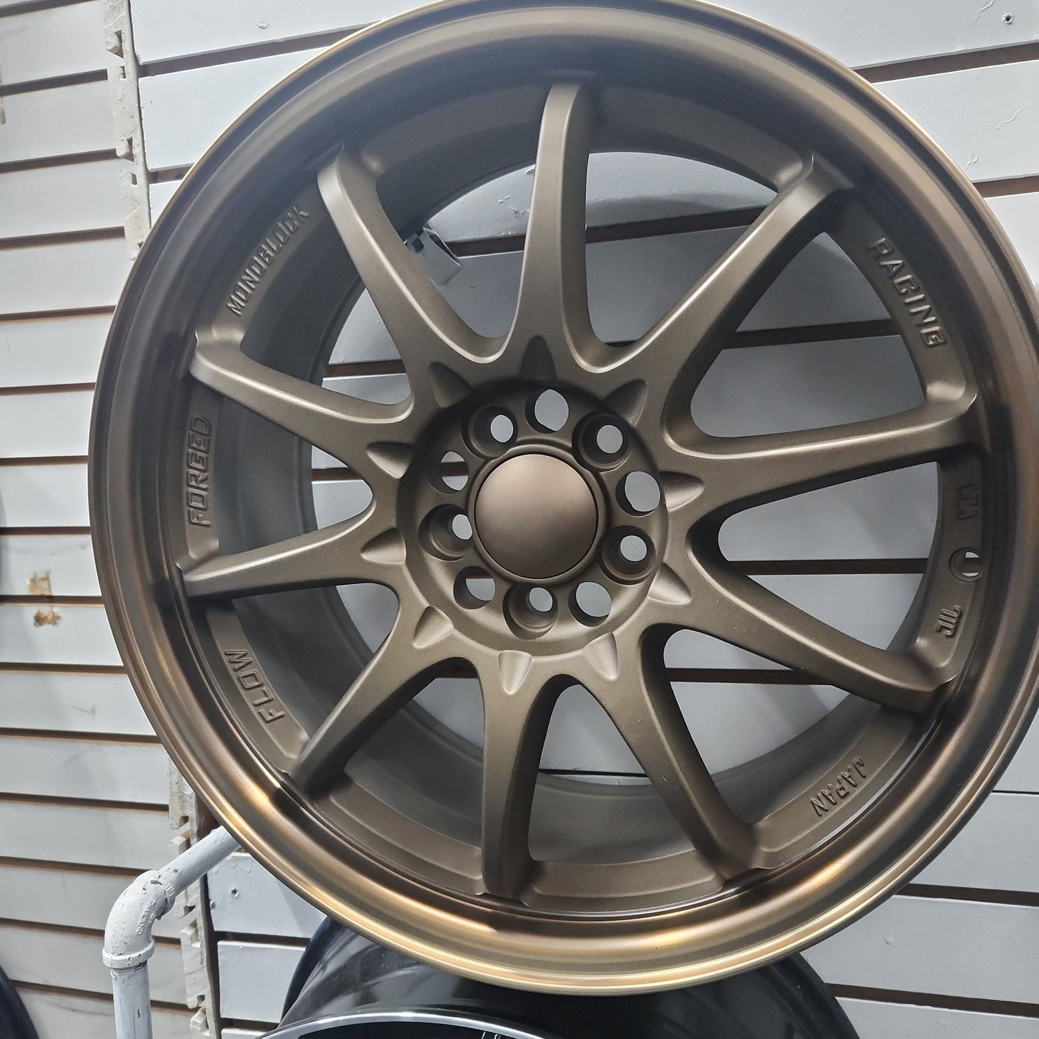 W152 CE28FF 17x7.5 5x100 SATIN BRONZE MACHINE LIP
