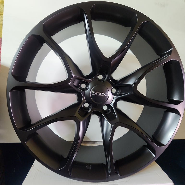 W502 20x9 5x127 SATIN BLACK