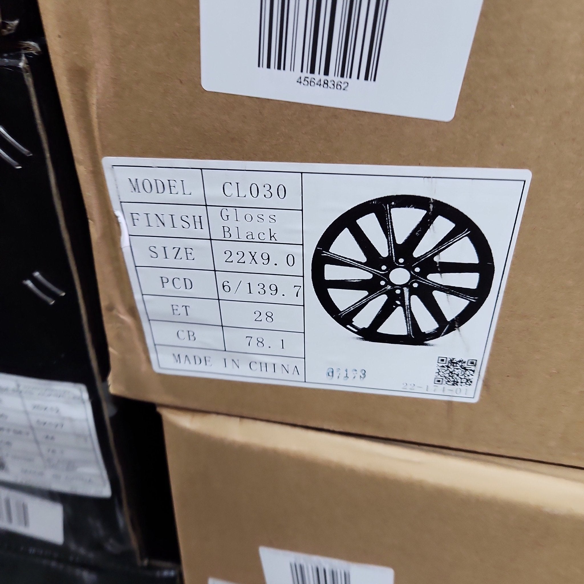 21 TAHOE HIGH COUNTRY RE 22Z9.0 6X139.7 PIANO BLACK