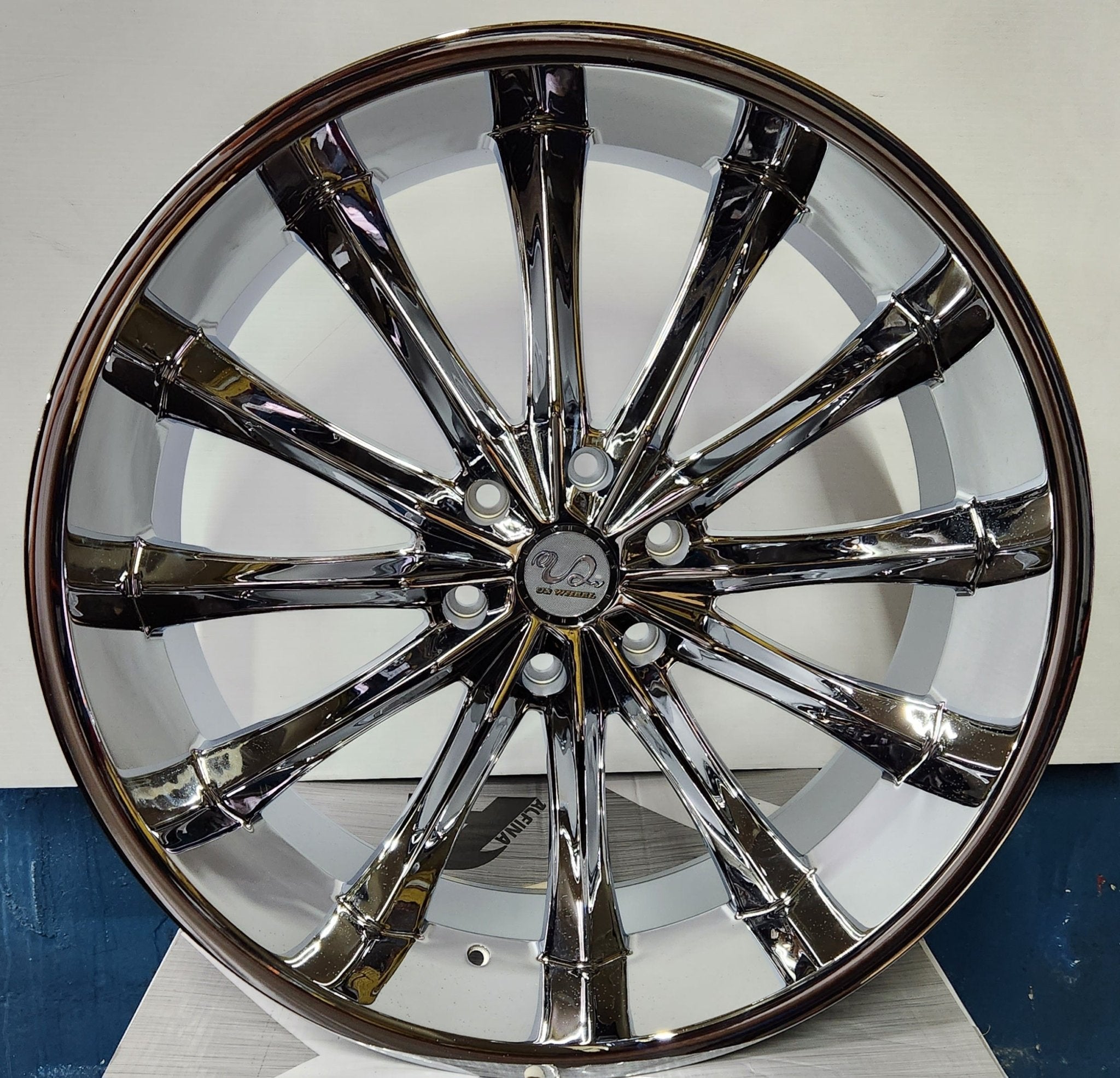 U266 24X9.5 6X139.7 CHROME