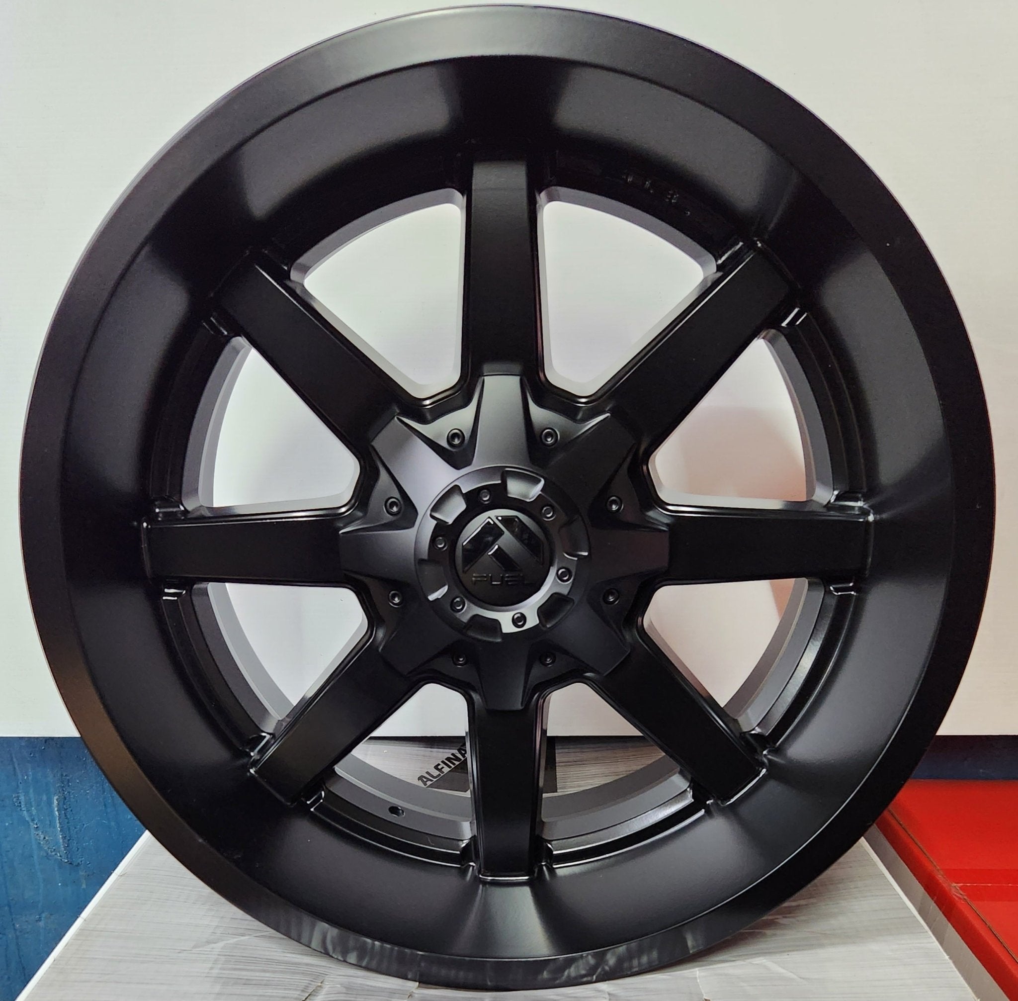 D43 20X10 8X165.1 MATTE BLACK