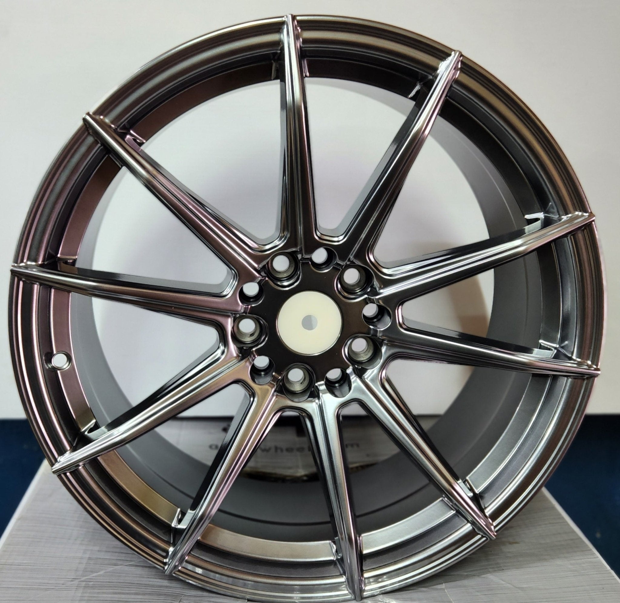 SHOGUN ZS-8 18X8 5x100 / 5x114.3 HYPER BLACK