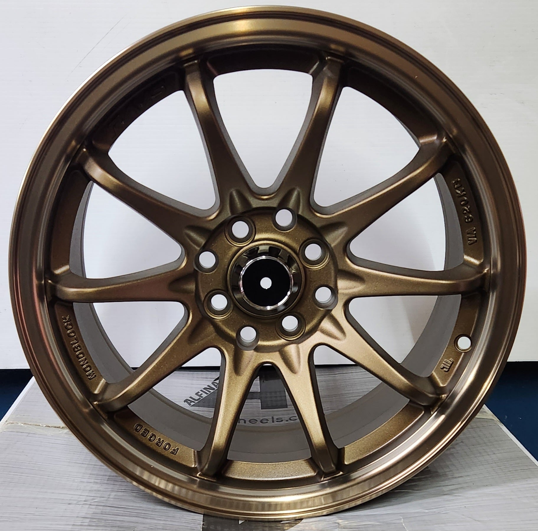 NISOSHI NS29 16X7 4X100 4X114.3 @SAND BLAST BBONZE BRONZE LIP