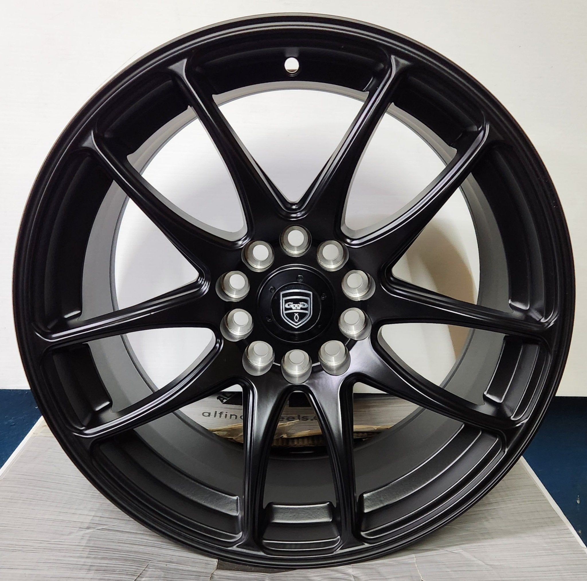 GWG NS3 17x8.0 5x114.3 - 5x120 SATIN BLACK