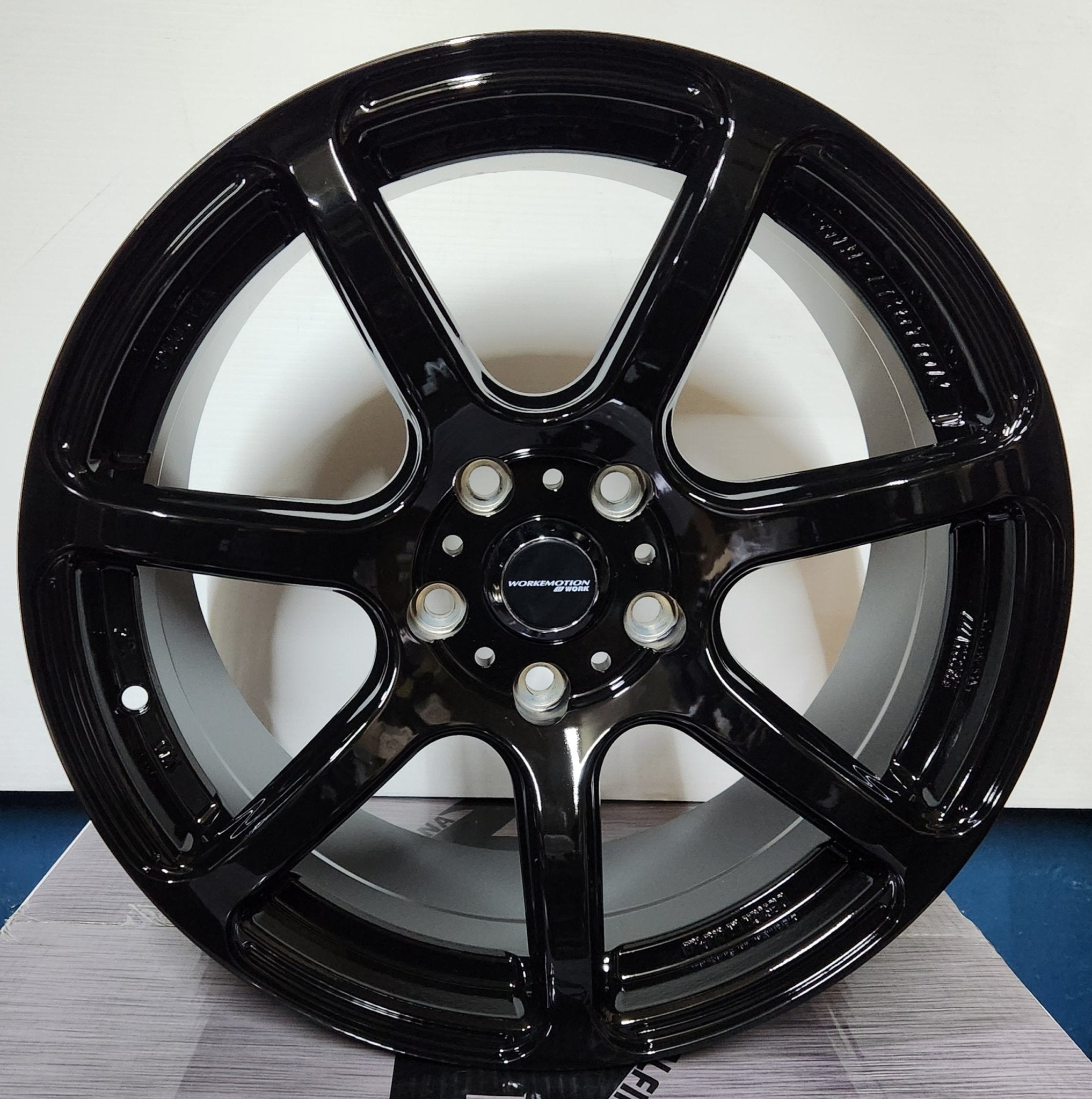 OE-YX117 1008 T7R 17x8.0 5X112 5X114.3 GLOSS BLACK