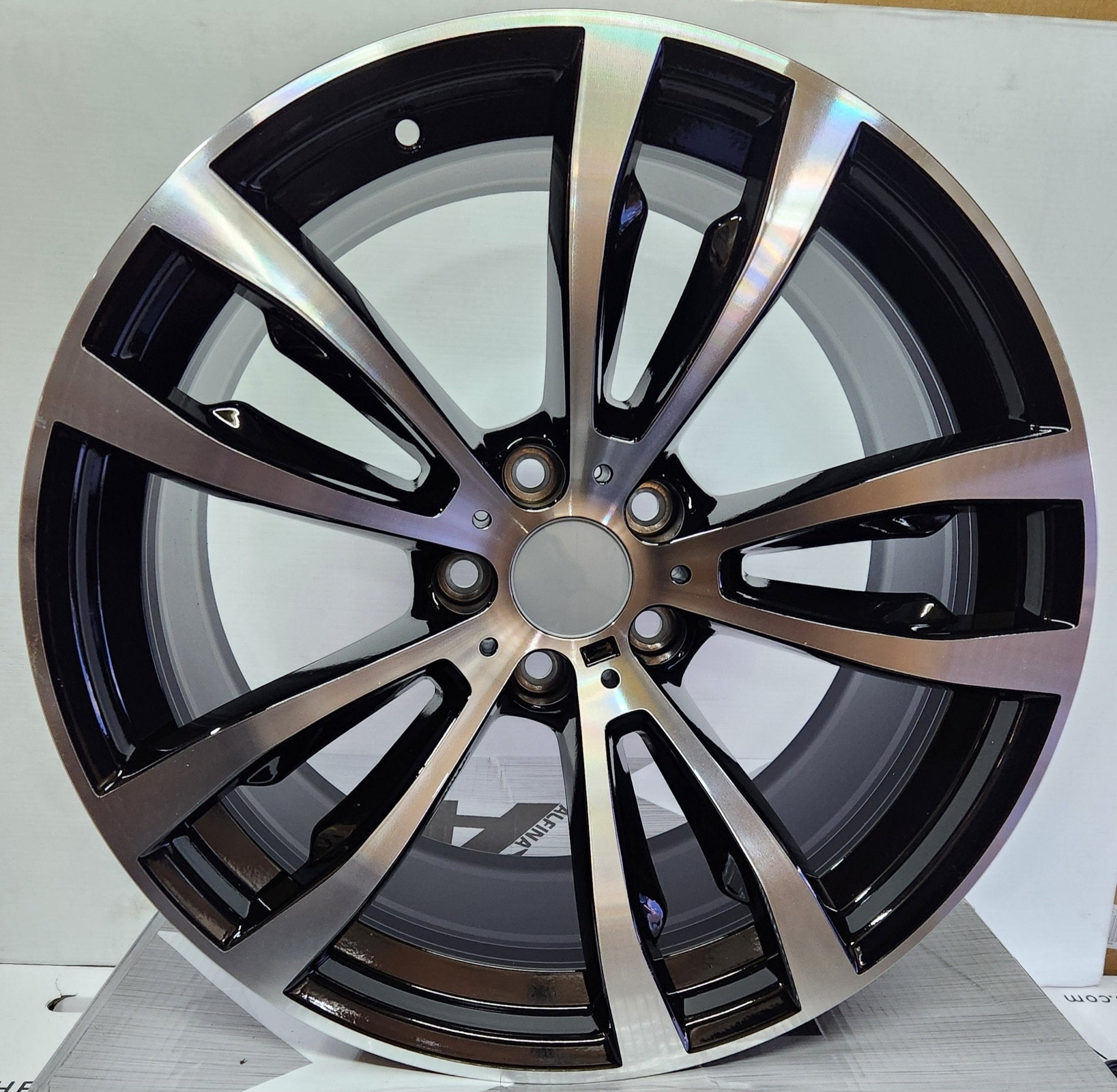 WCL201 WHEELS 20X10 5X120 GLOSS BLACK MACHINE FACE