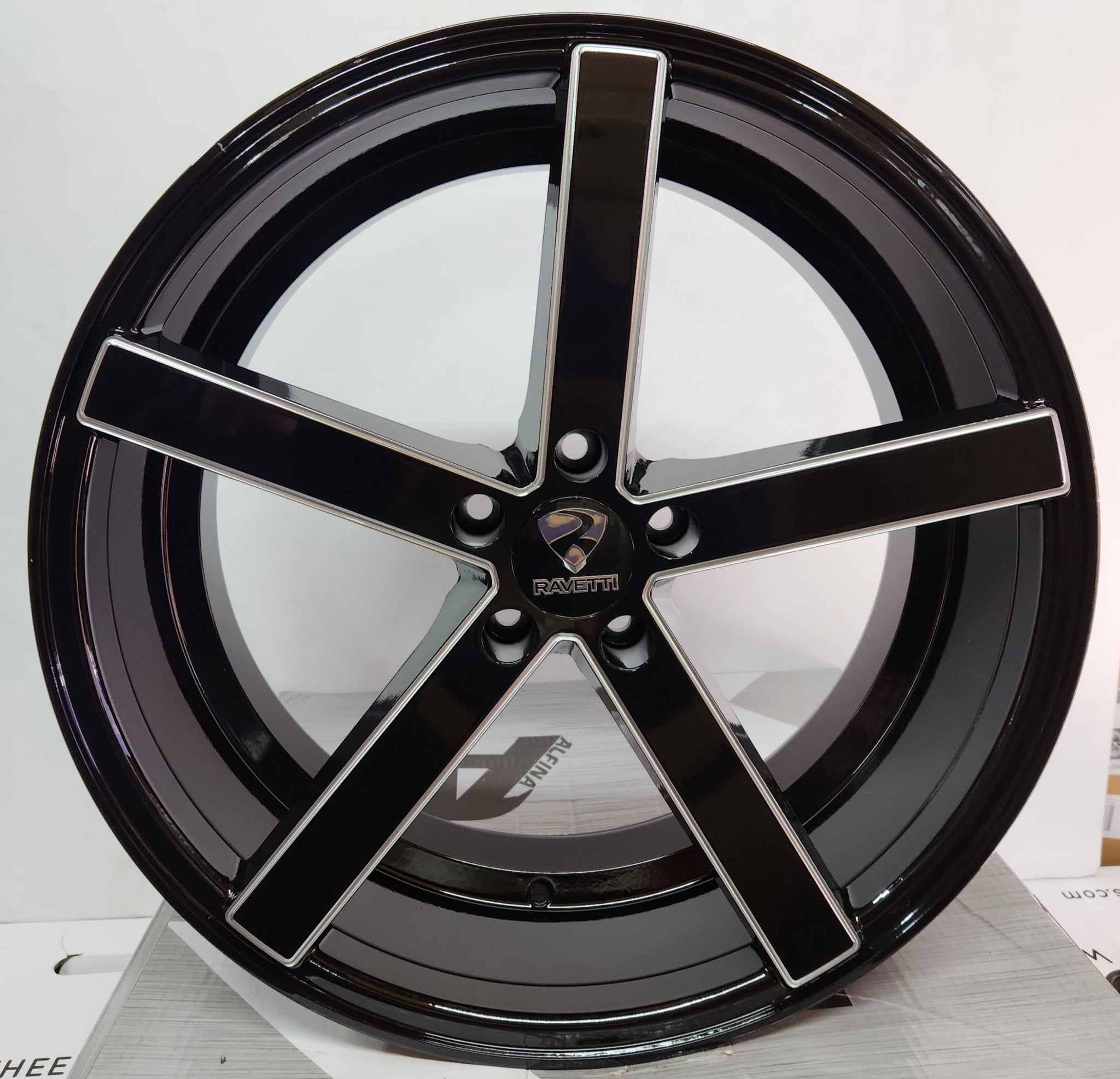 ELO RAV 287 20X8.5 5X114.3 BLACK MWU