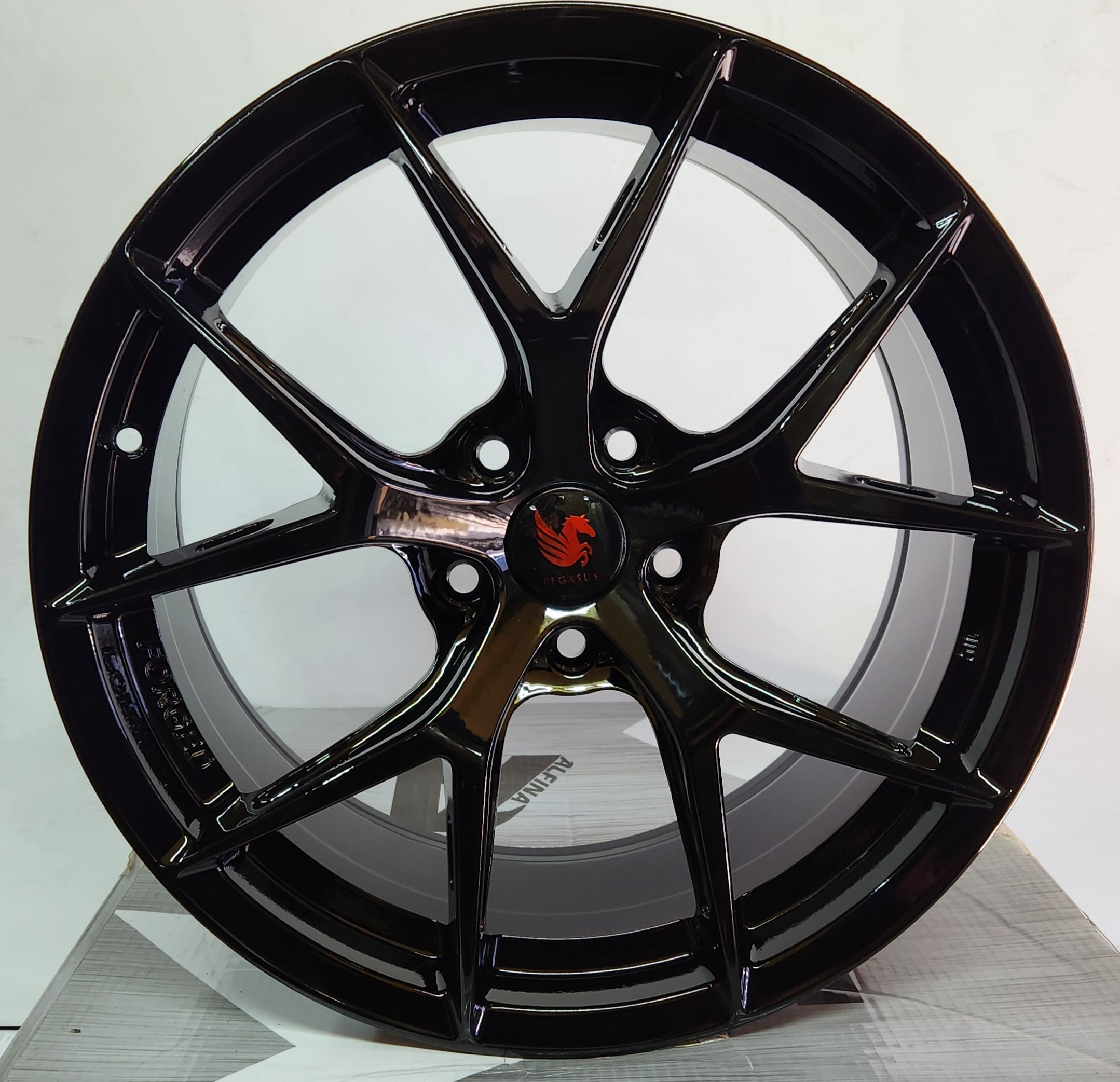 RS99 MT001 RI-D 18x8.5 5x112 / 5X114.3 GLOSS BLACK