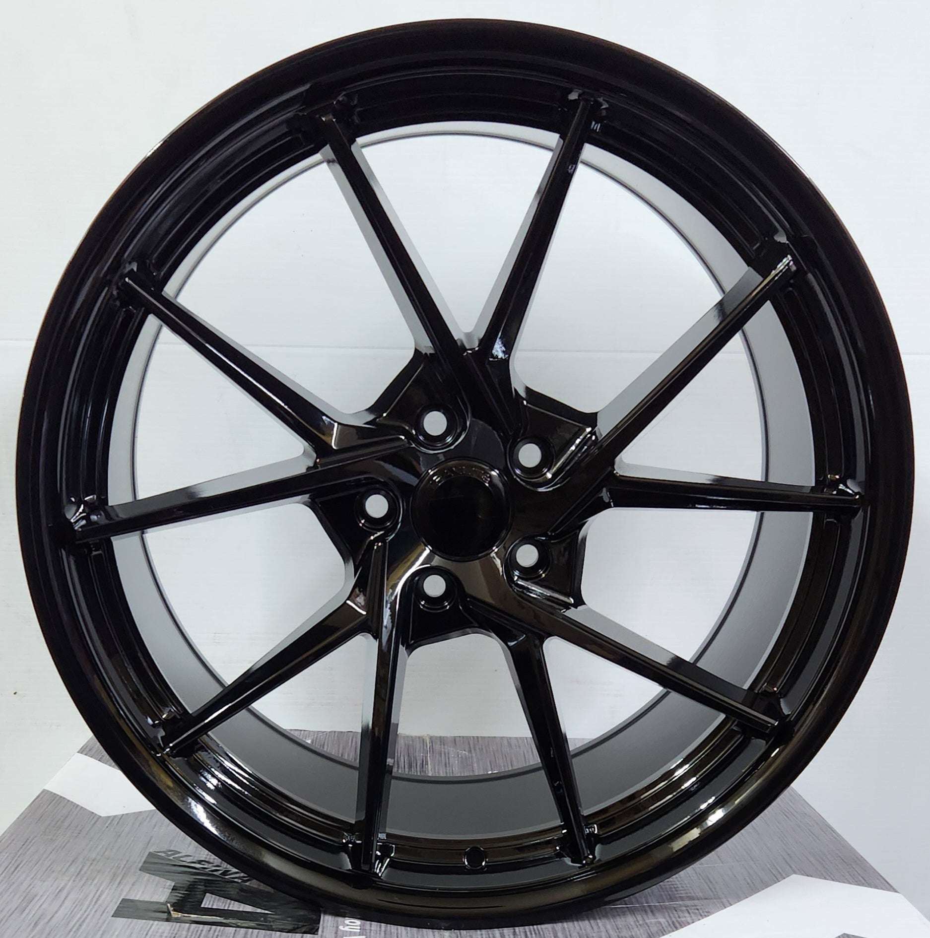 TRAKLITE FLOWTEK 114 TWIST 20X8.5 5X114.3 GLOSS BLACK