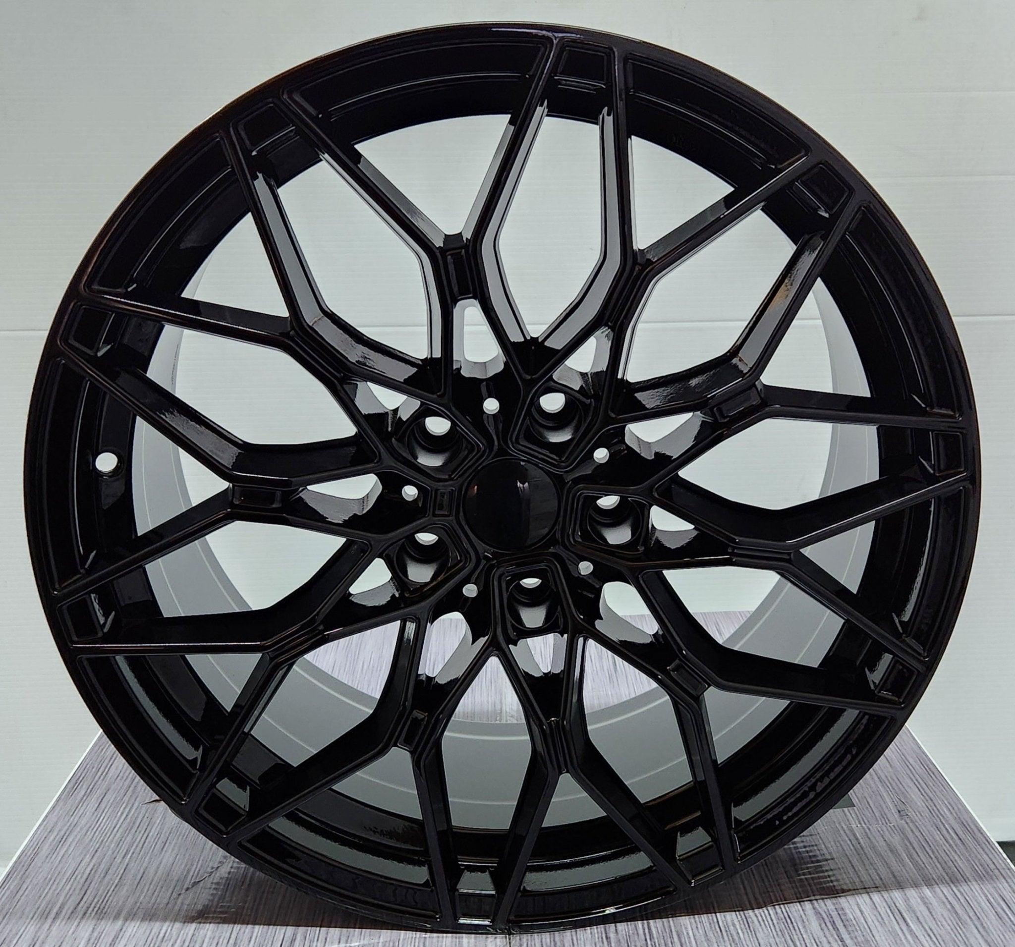 ZS292 OE-0292 1000M STYLE 19x8.5 5x120 GLOSS BLACK
