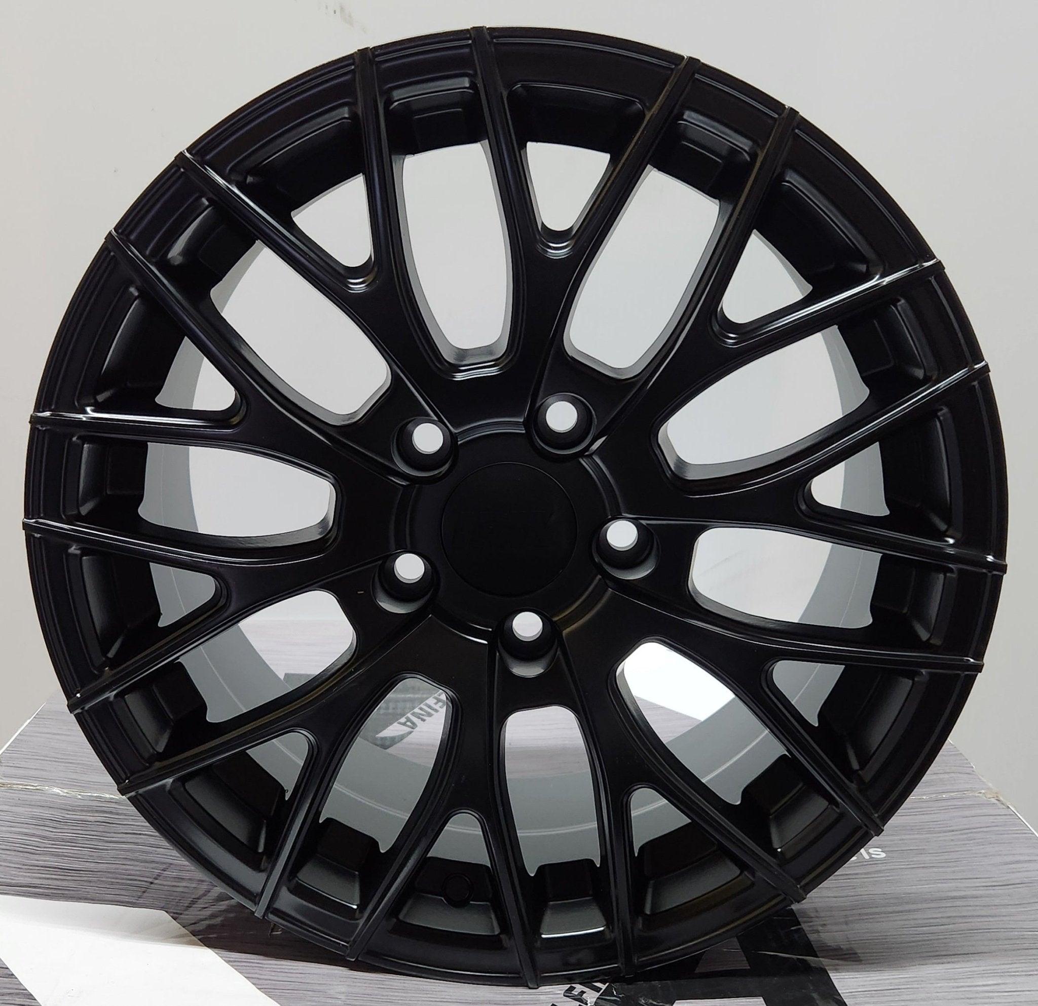 W008 16X7.0 5X4.5 MATE BLACK