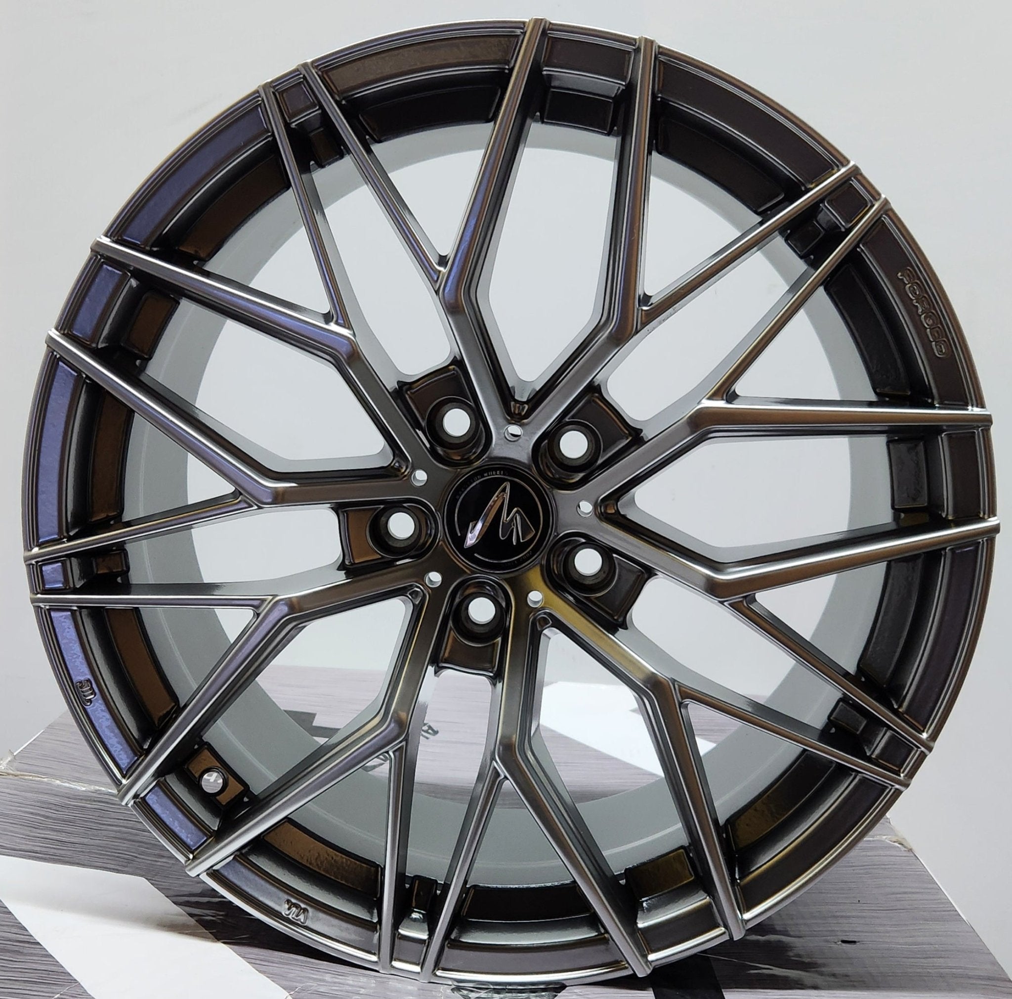 OE-0319 HF-2 REP 18X8.0 5X114.3 HYPER BLACK