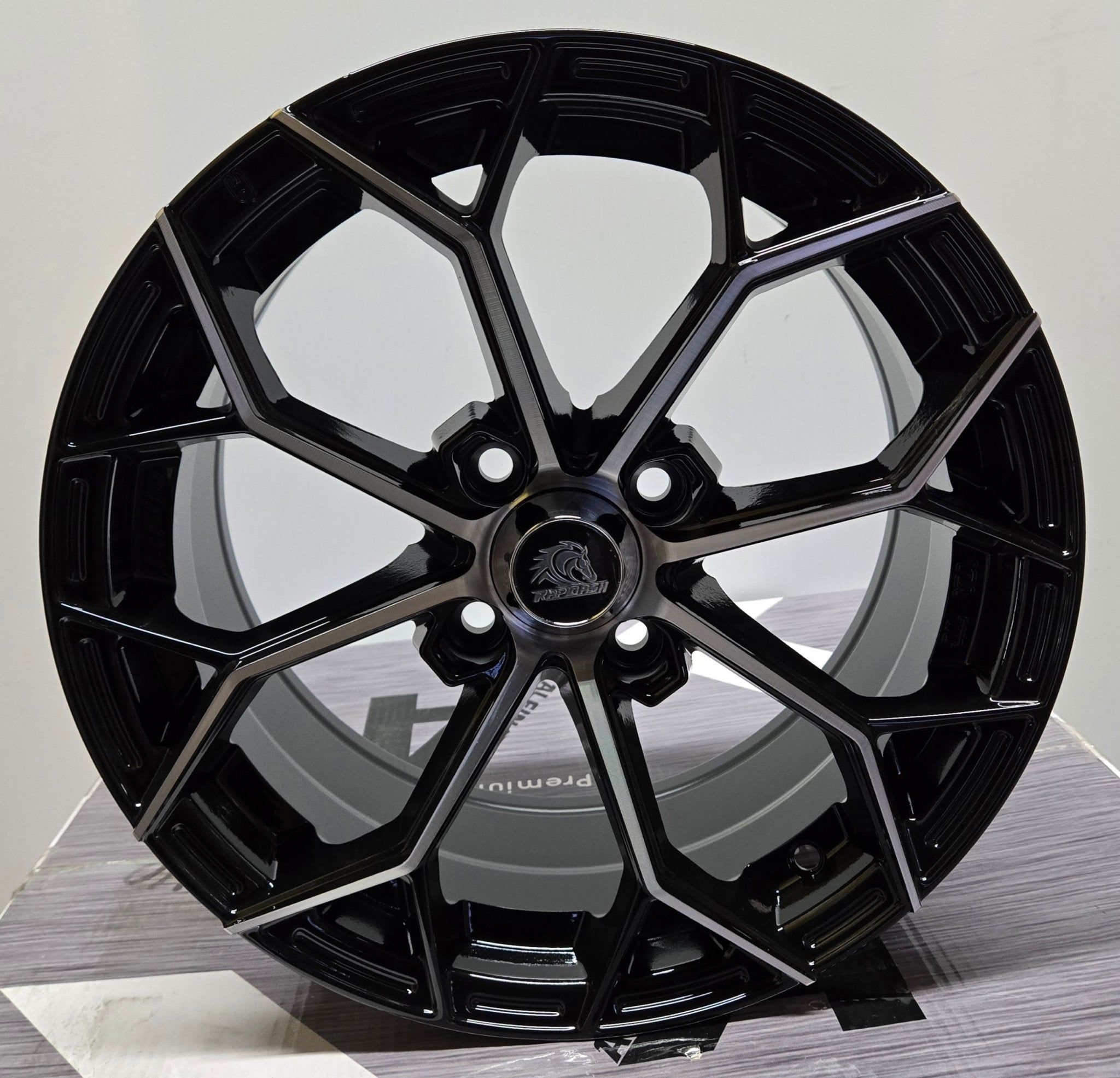 PEGASUS NS-070 X1179 15X7 4X100 BLACK MACHINED