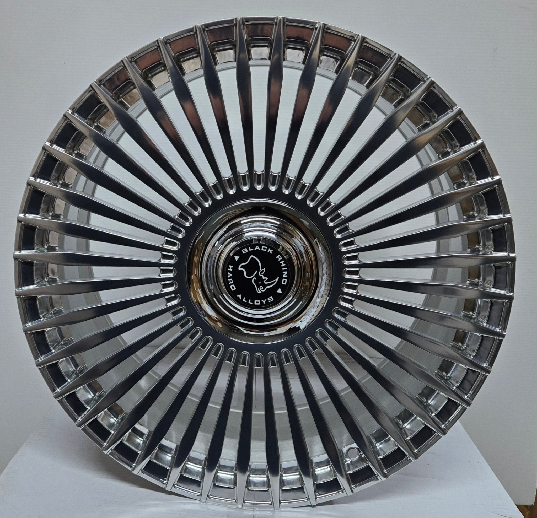 396F 22X9 5X112 5X120 POLISHED