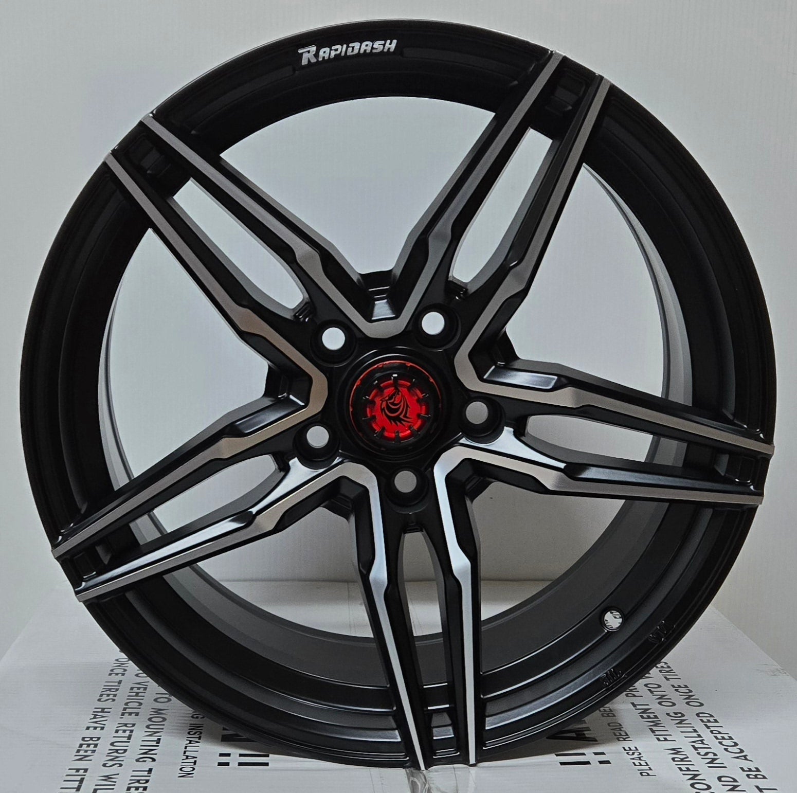 RAPIDASH RD-R1 175498 17x7.5 5x4.5 MCB+ MILL
