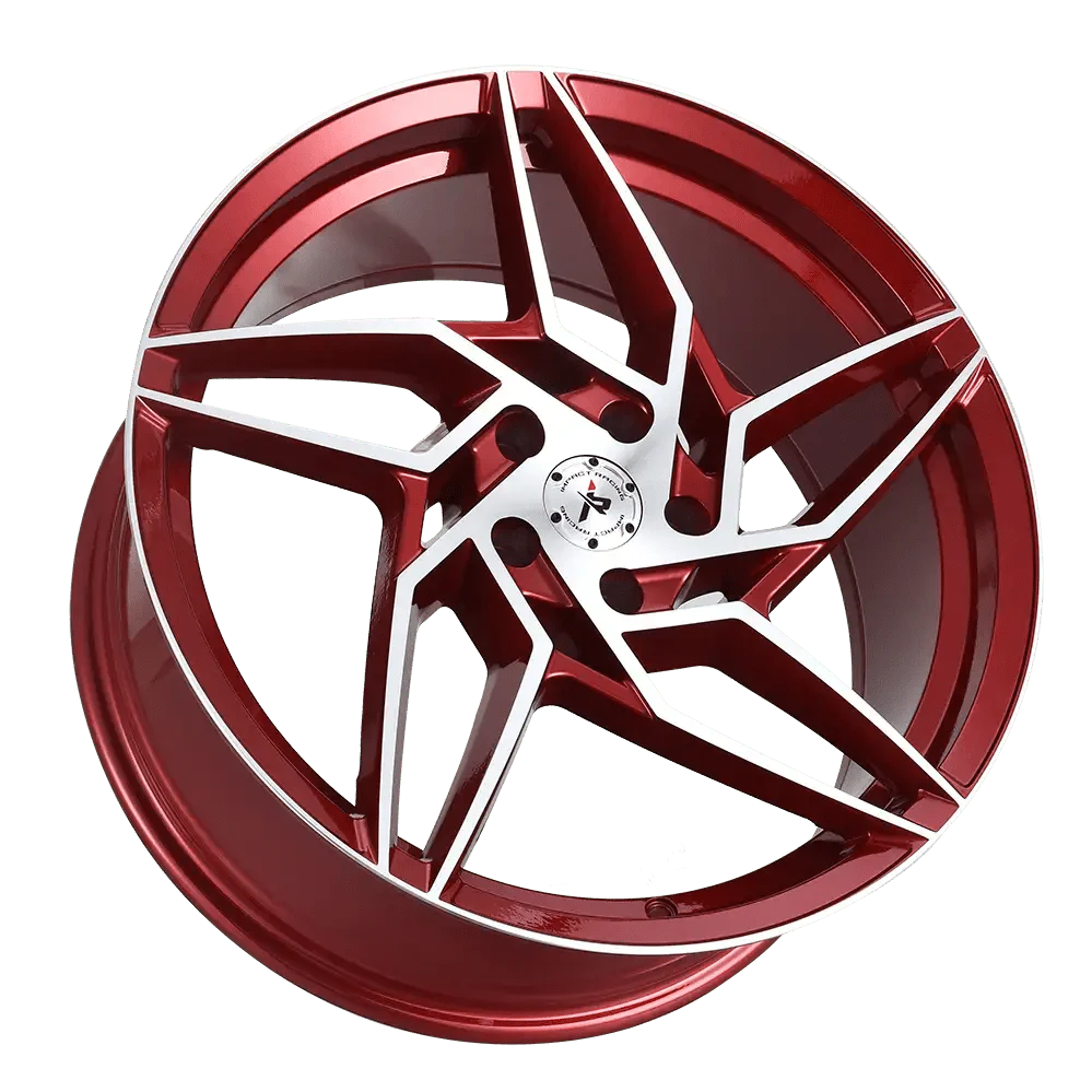 IMPACT RACING 605 20X8.5 5X4.5 CANDY RED MACHINE FACE
