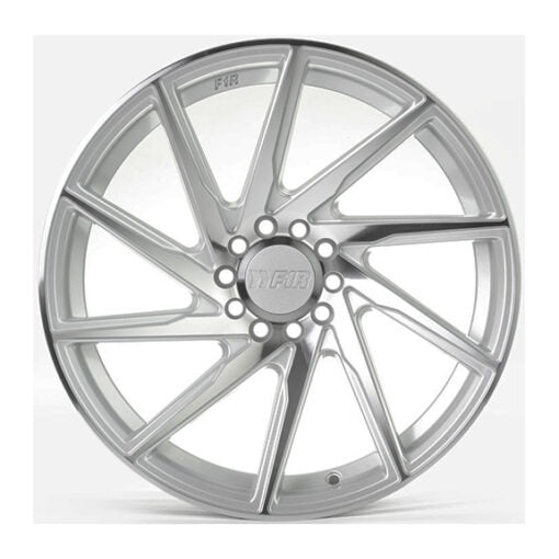 F1R F29 18X9.5 5X100- 5X114.3 MACHINED SILVER