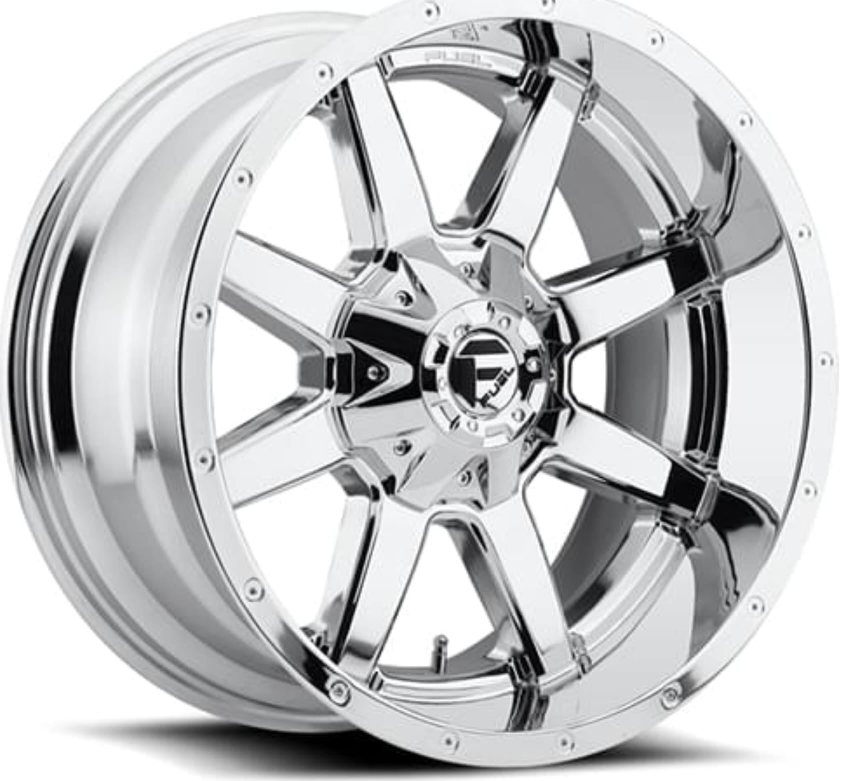 FUEL D536 20X9 8X165.1 CROME