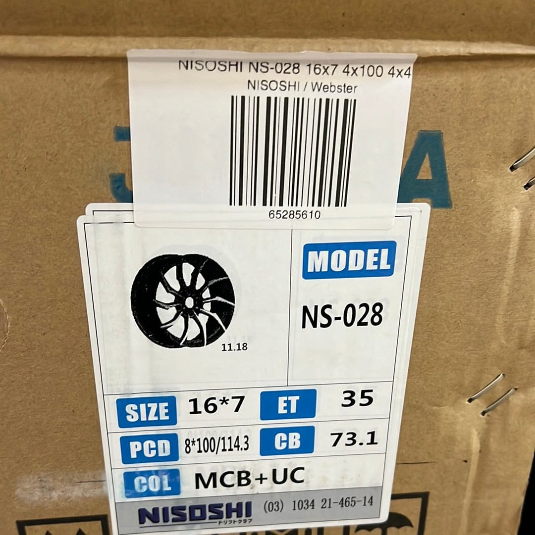 NISOSHI NS-028 16x7 4x100 4x4.5