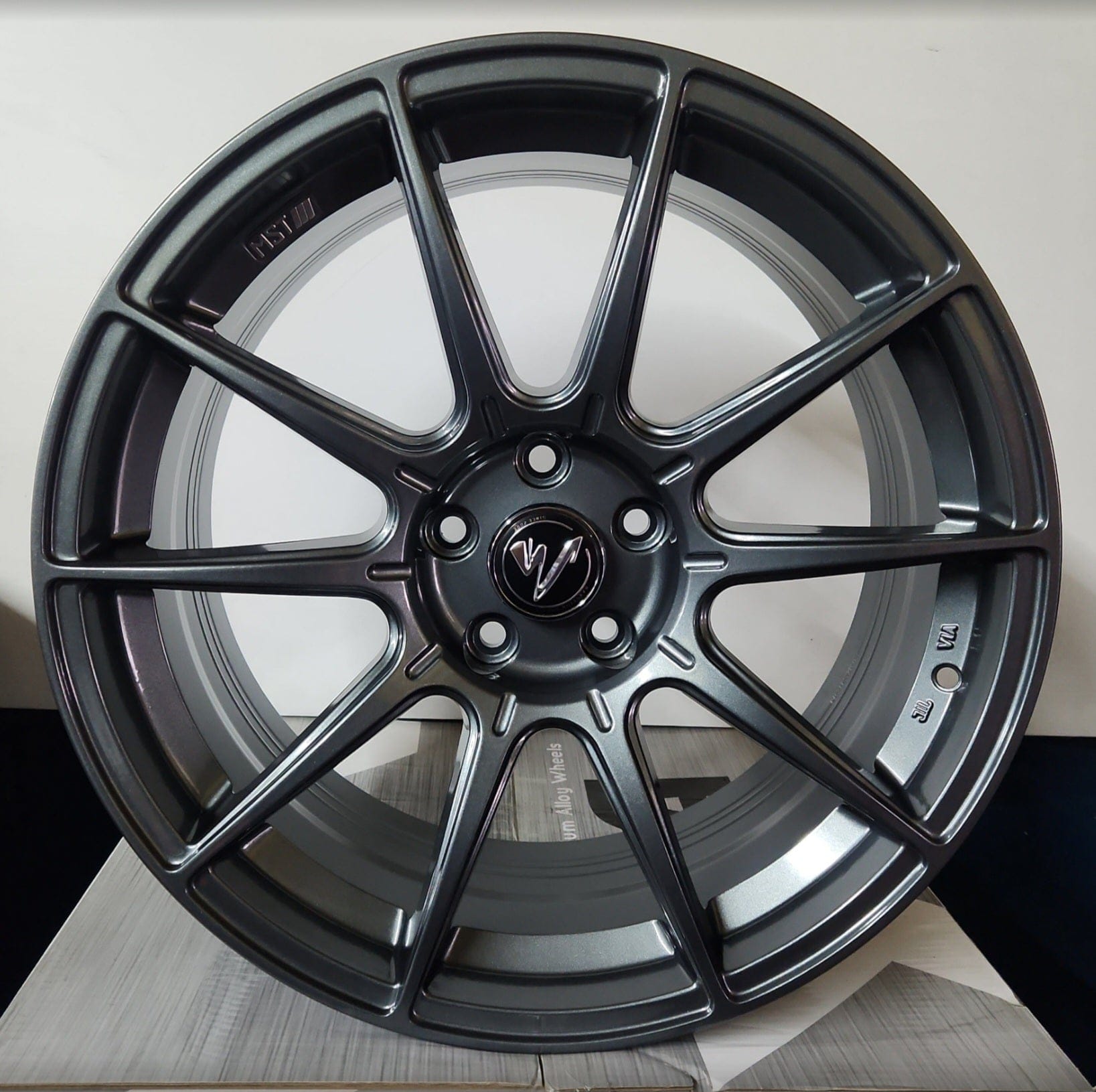 BUSHIDO 19X8.5 5X114.3 MATT GUN METAL