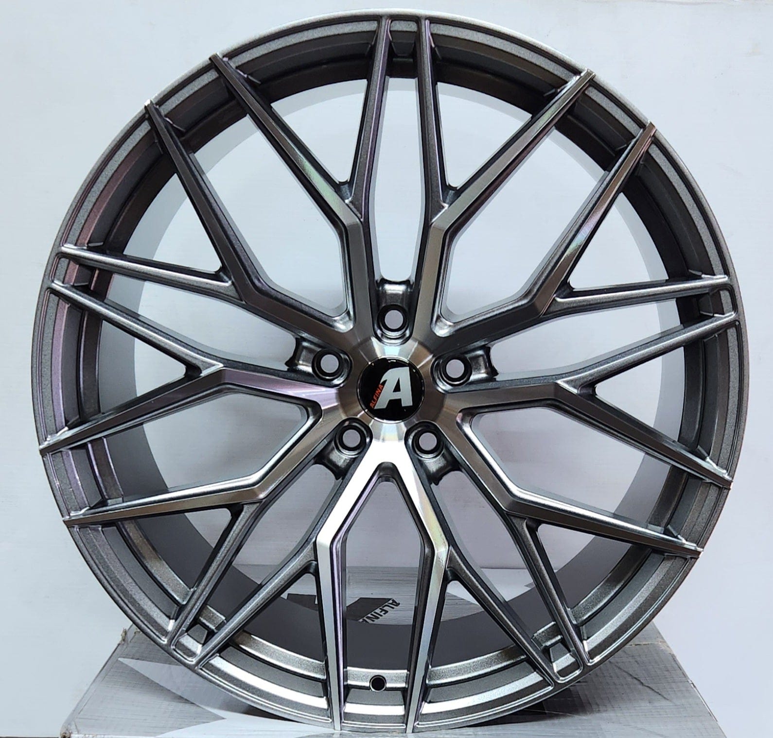 AF303 22x10.5 5X114.3 GLOSS GUNMETAL MACHINED FACE