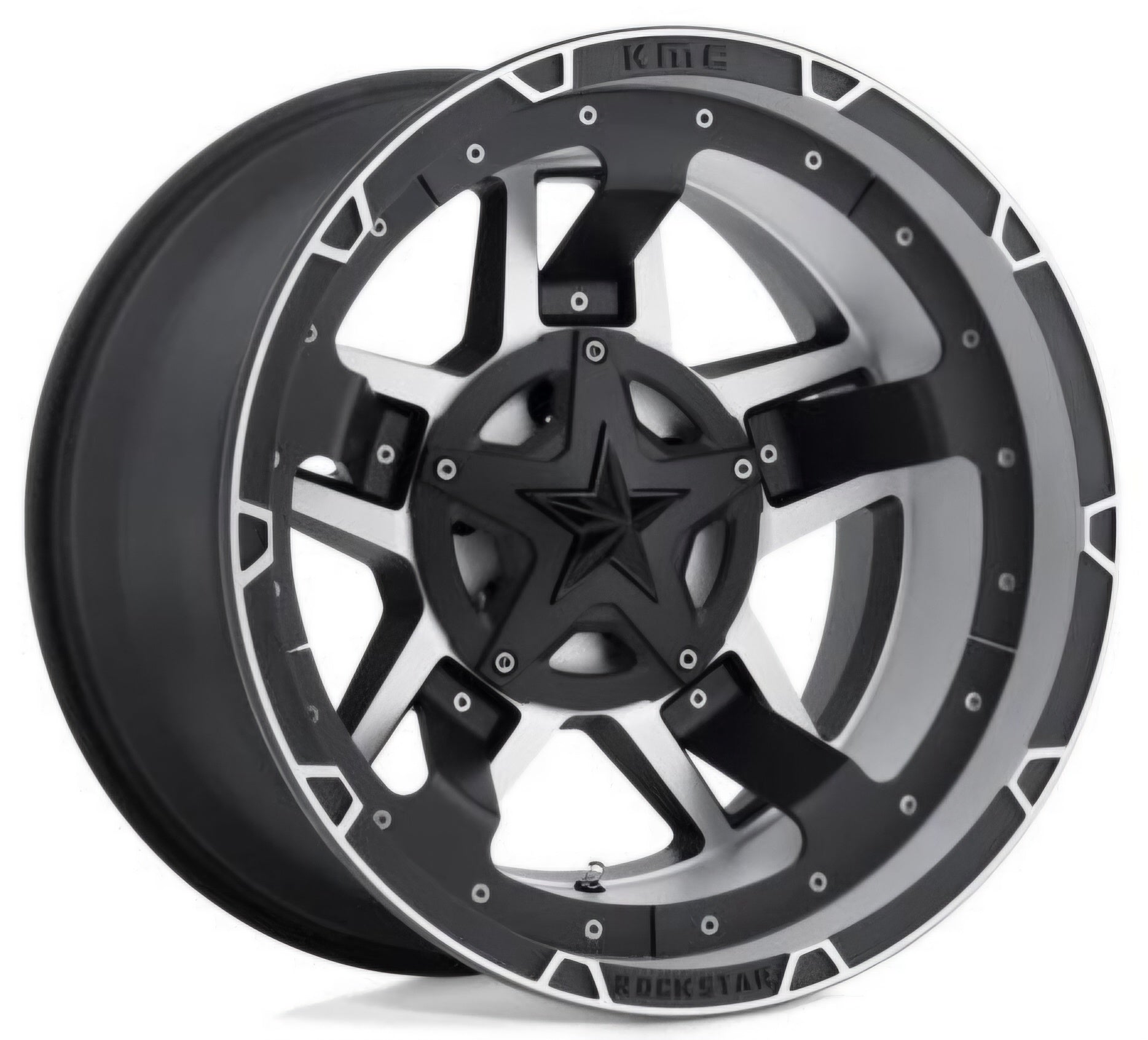 P XD8277 8067520 WHEELS 17X8 6X135- 6X5.5 MATT BLACK MACHINED
