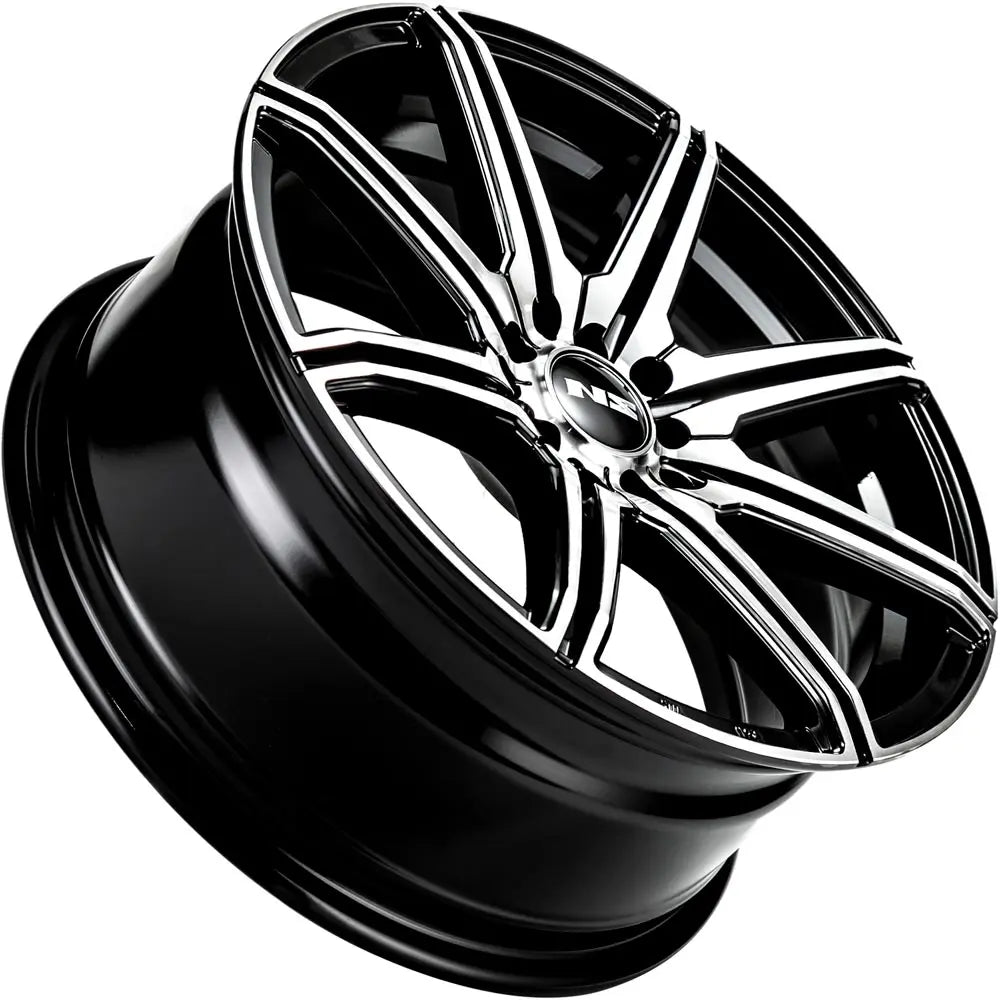 NS 1603 15X7.0 4X100 4X4,5 BLACK MACHINED FACE