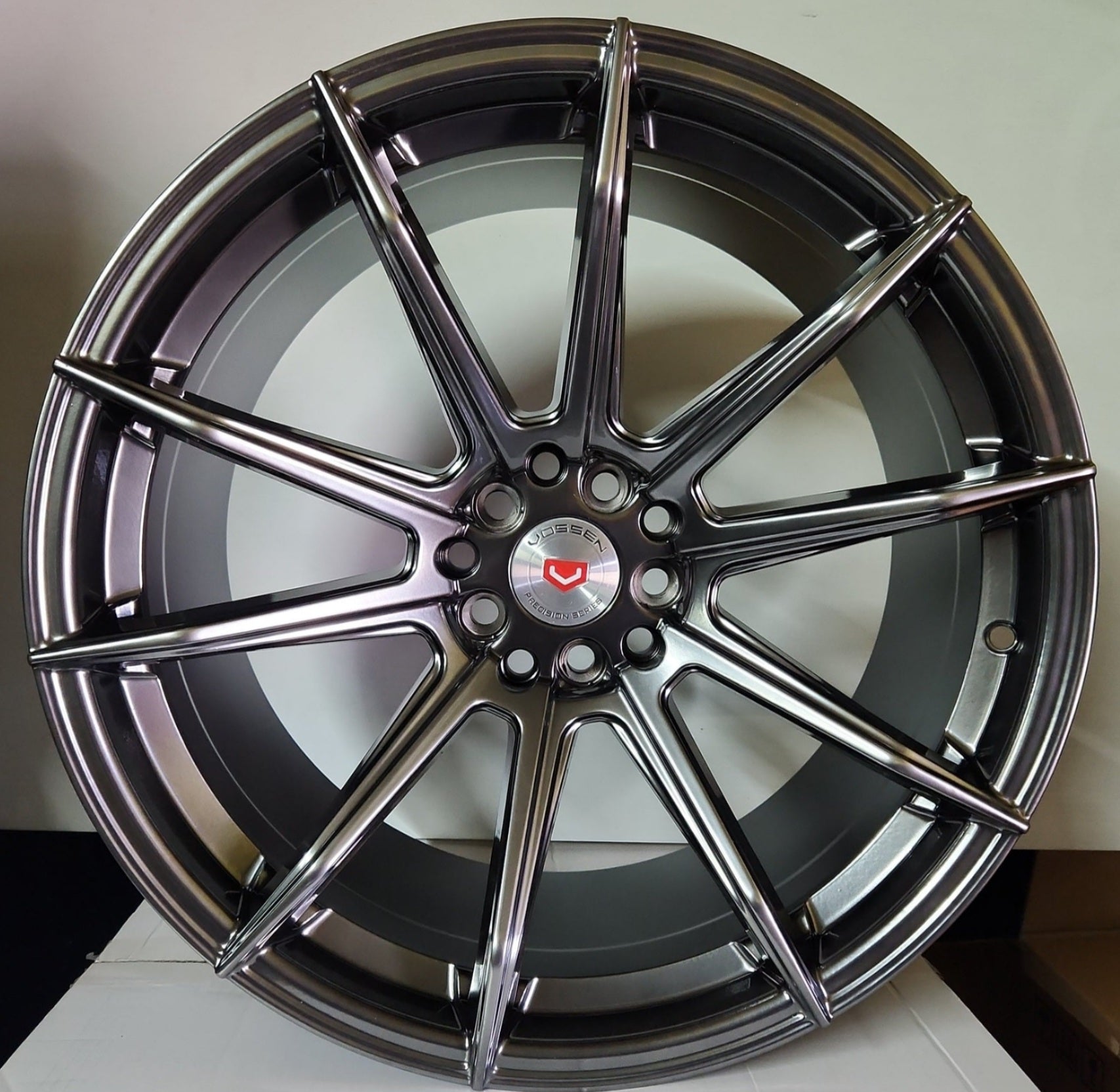 SHOTGUN ZSWHEELS- 22438 1 18X9.0 5X100- 5X4.5 HYPER BLACK