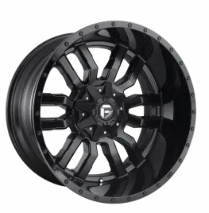 FUEL D596 20X9 5X150 5X139.7 BLACK