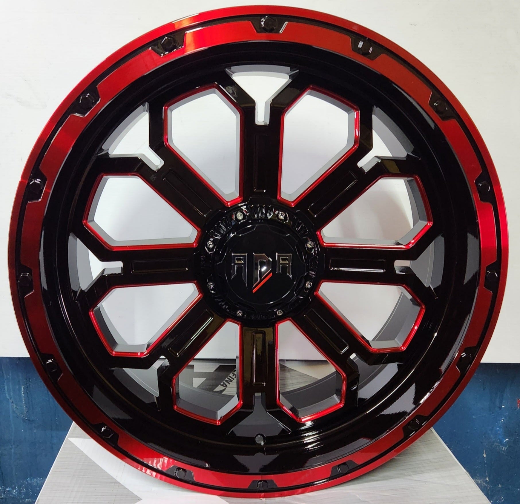 ADR RD23 22X10 5X127 5X139.7 BMW ME TR4 RED