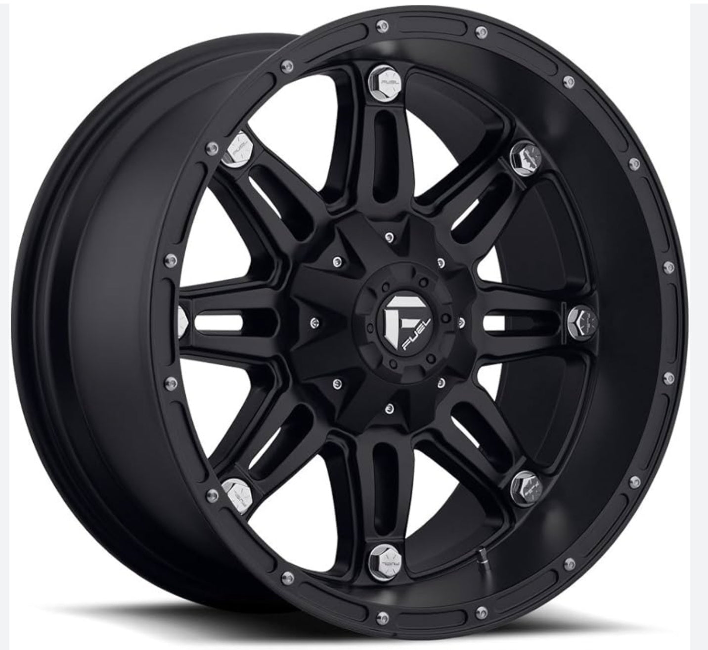 FUEL 18X9 8X165 MATTE BLACK