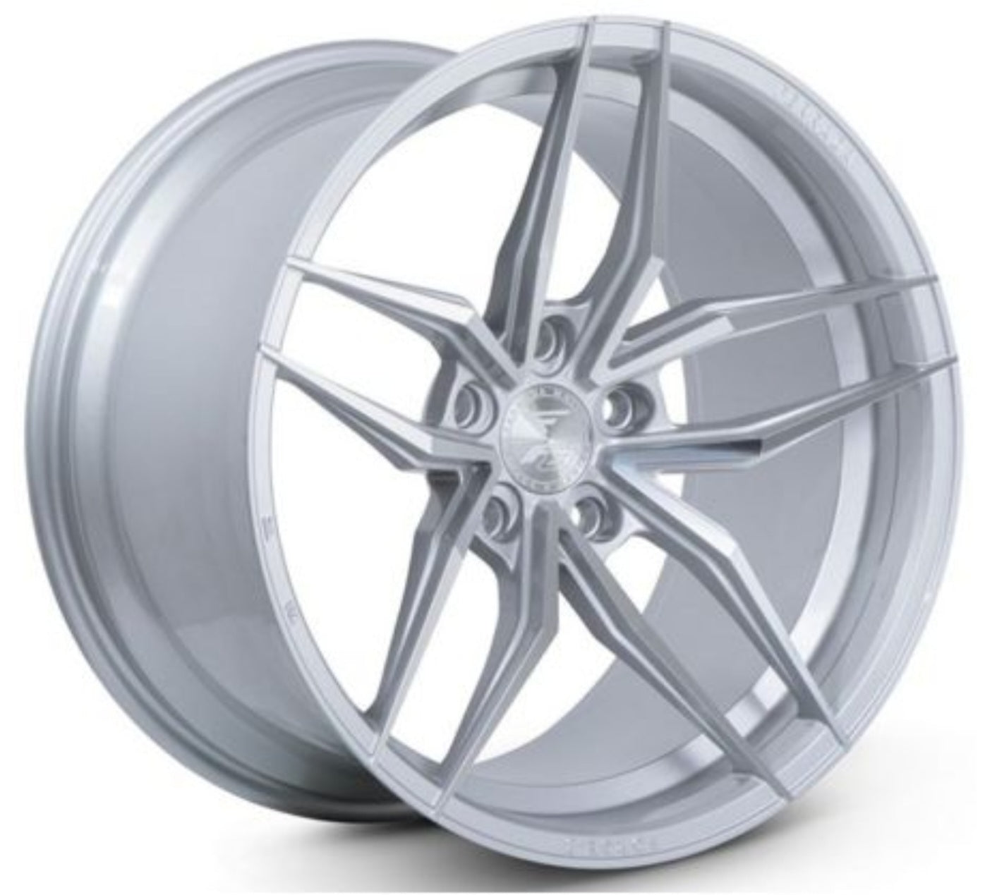 FERRADA FORGE-8 FR5 20x11.5 5x115 ET28 CB 71.6mm MACHINE SILVER SUPER DEEP CANCAVITY
