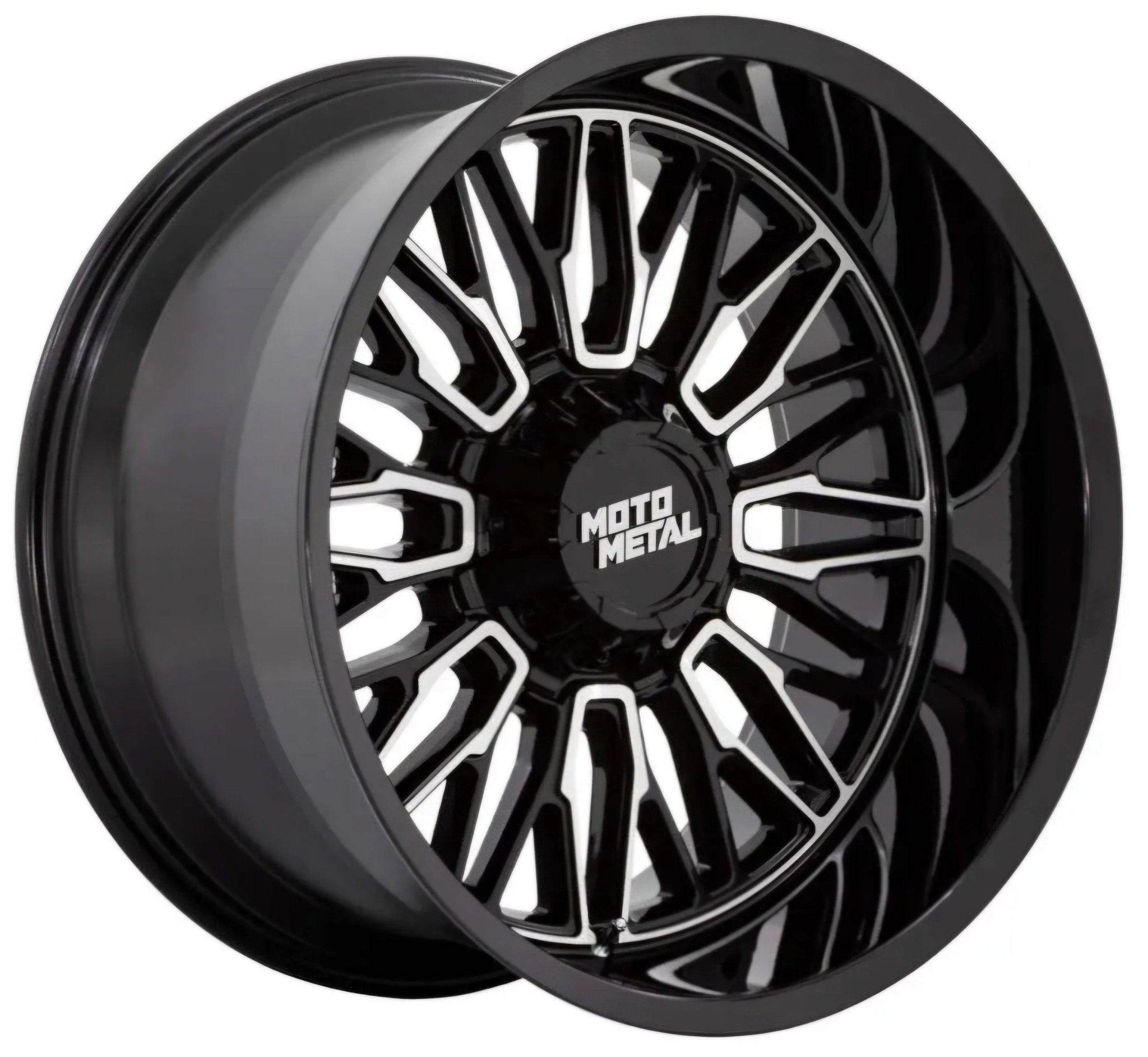 MOTO MO809B 22X10 6X135 6X139.7 BLACK MACHINED