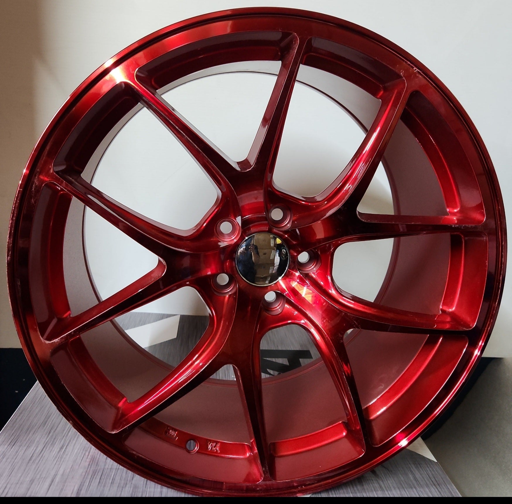 W005 20X9.5 5X120 RED
