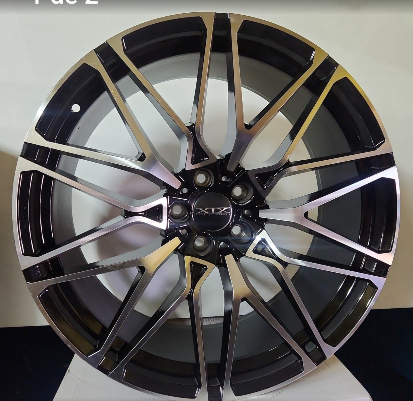 STYLE RB102 22X10.5 5X120 BLACK POLISHED