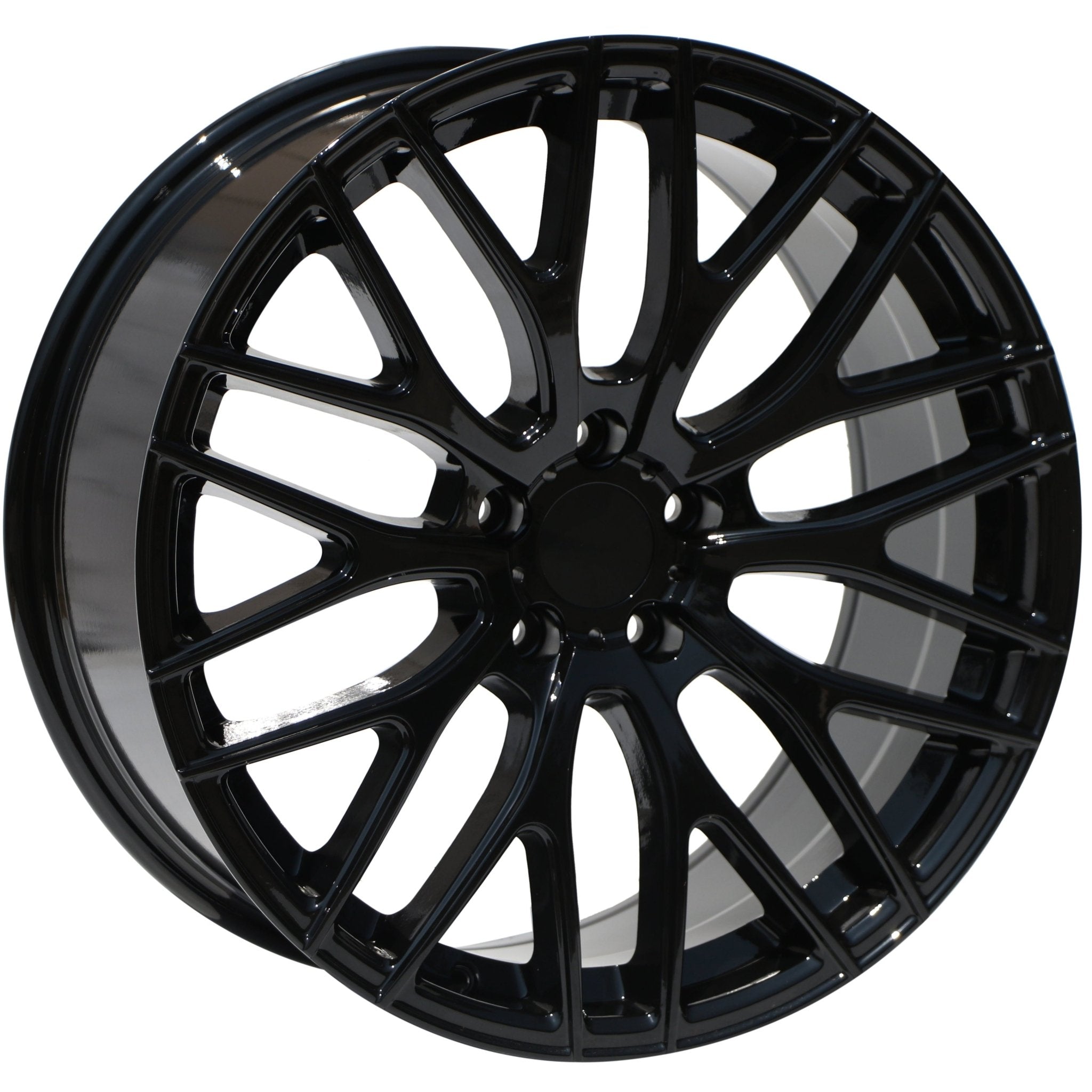 W008 Gloss Black 19x9.5 Et35 5x114.3 CB73.1