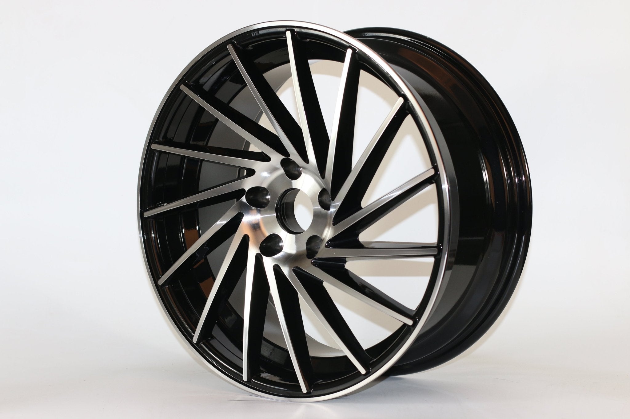 W020 Black Machined Face 18x8.0 ET35 5x114.3 CB73.1 IV-1179