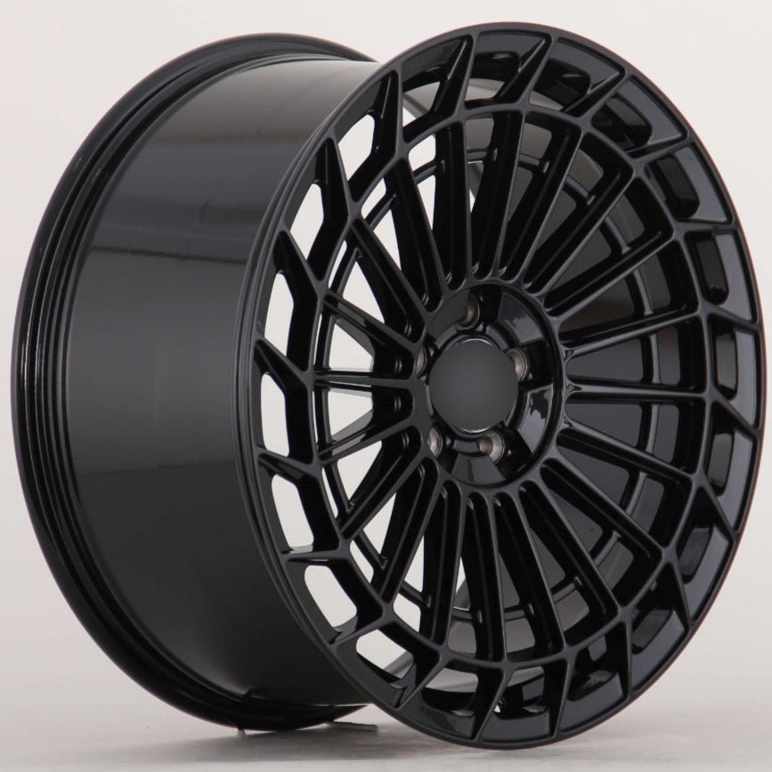 W040 1978 Gloss Black 19x8.0 ET42 5x112 CB66.6