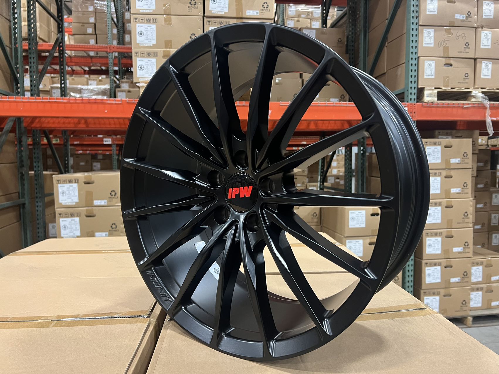 W090 XH219 Satin Black 19x8.5 ET35 5x114.3 CB73.1