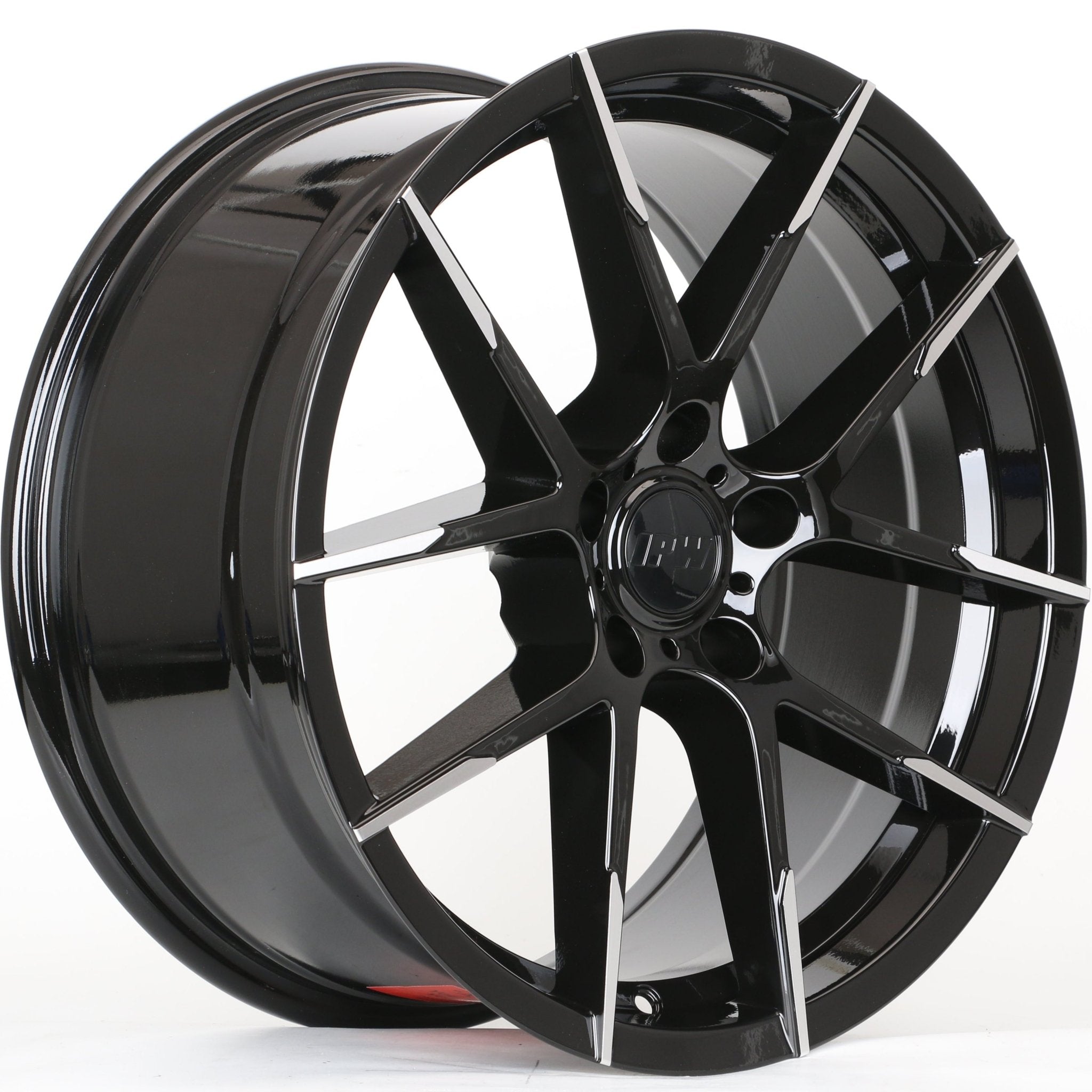 W1504 1641 Black Machined Face 18x8.5 ET35 5x114.3 CB73.1