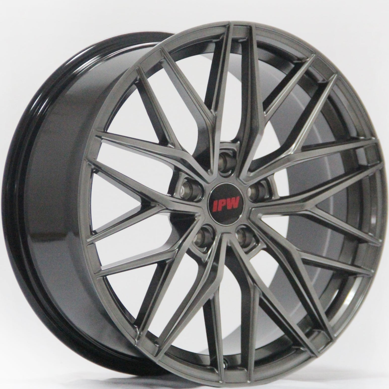 W1513 IVF-004 Flow Forged Hyper Black 18x8.0 ET35 5x112 CB66.56