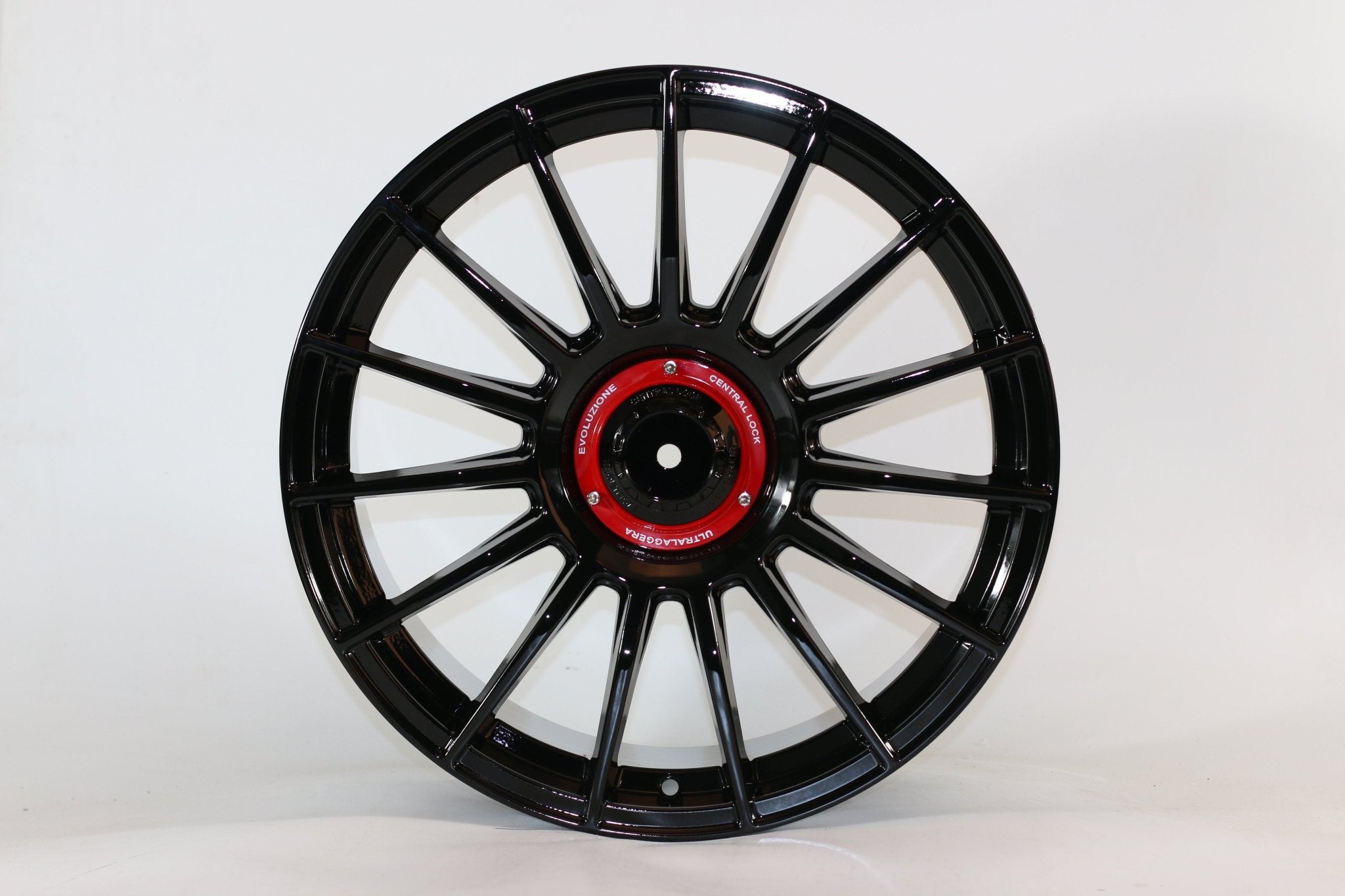 W1544 IVF-257 Gloss Black 18x8.0 ET35 5x112 /114.3 CB73.1