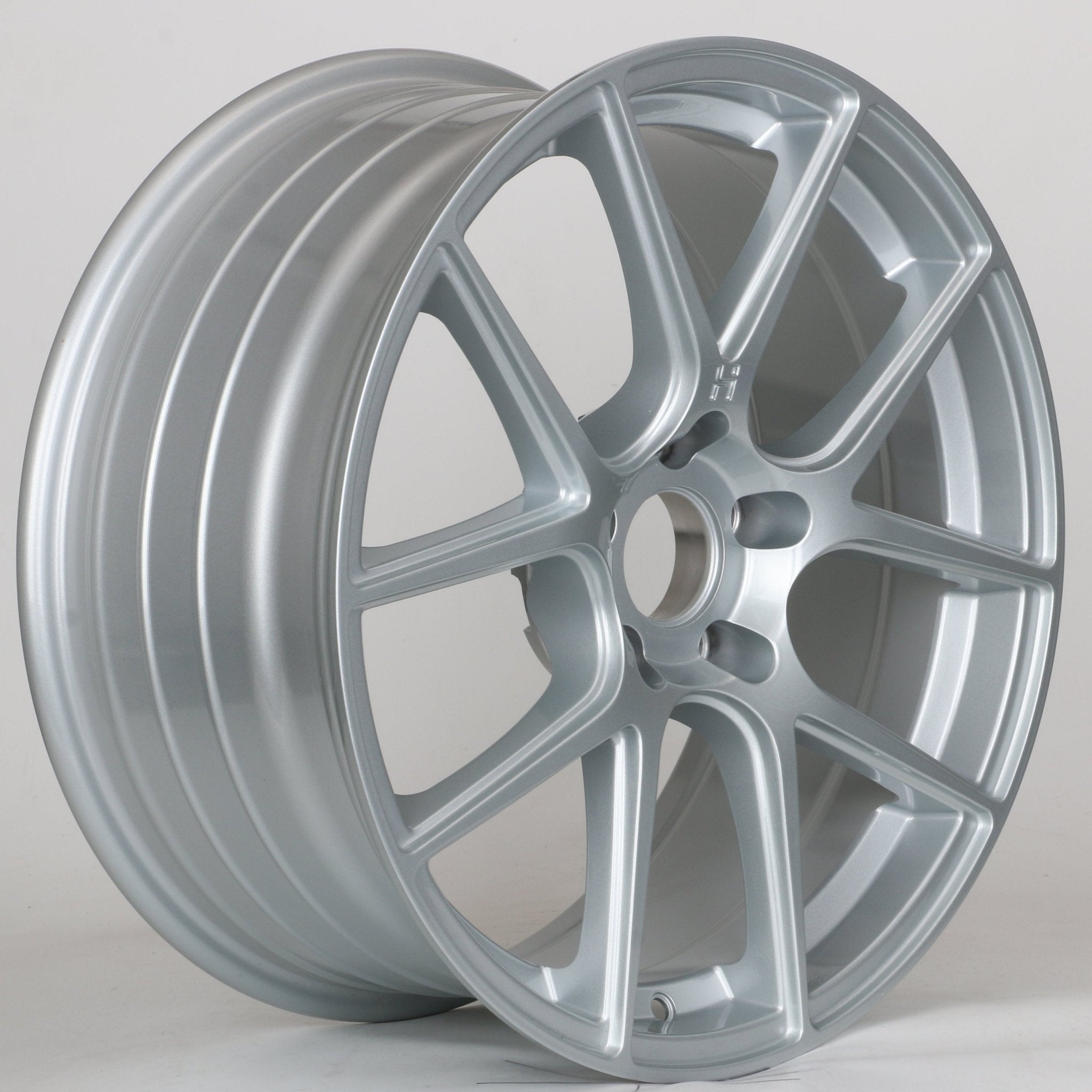 W1554 KB101 Silver Machined Face 18x8.0 ET38 5x114.3 CB73.1