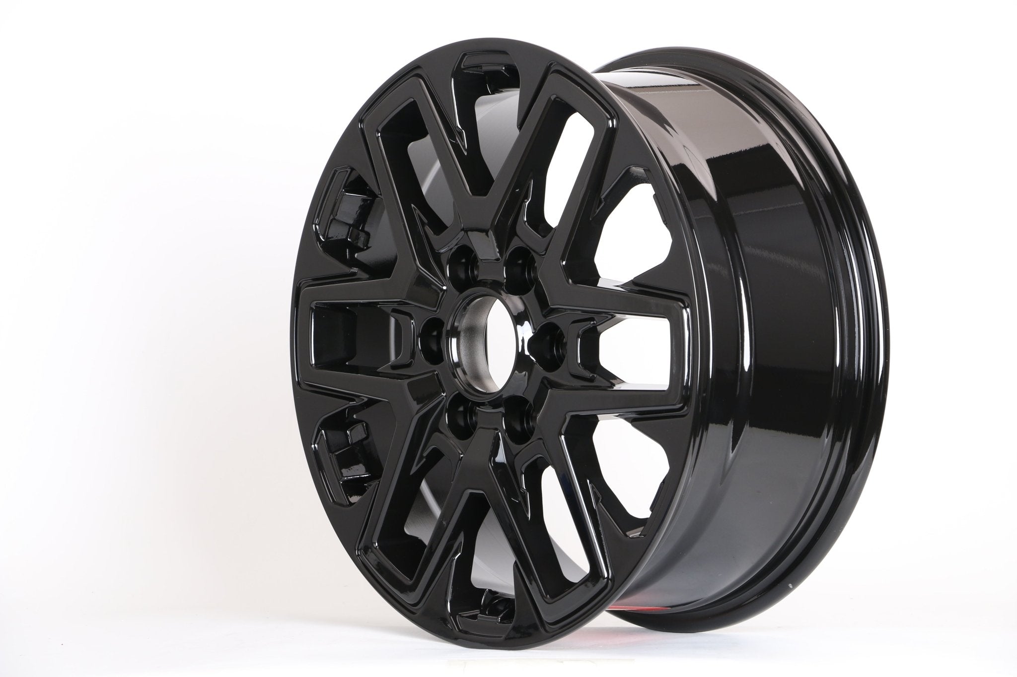 W208 1780 Gloss Black 18x7.5 ET60 6x139.7 CB95.1