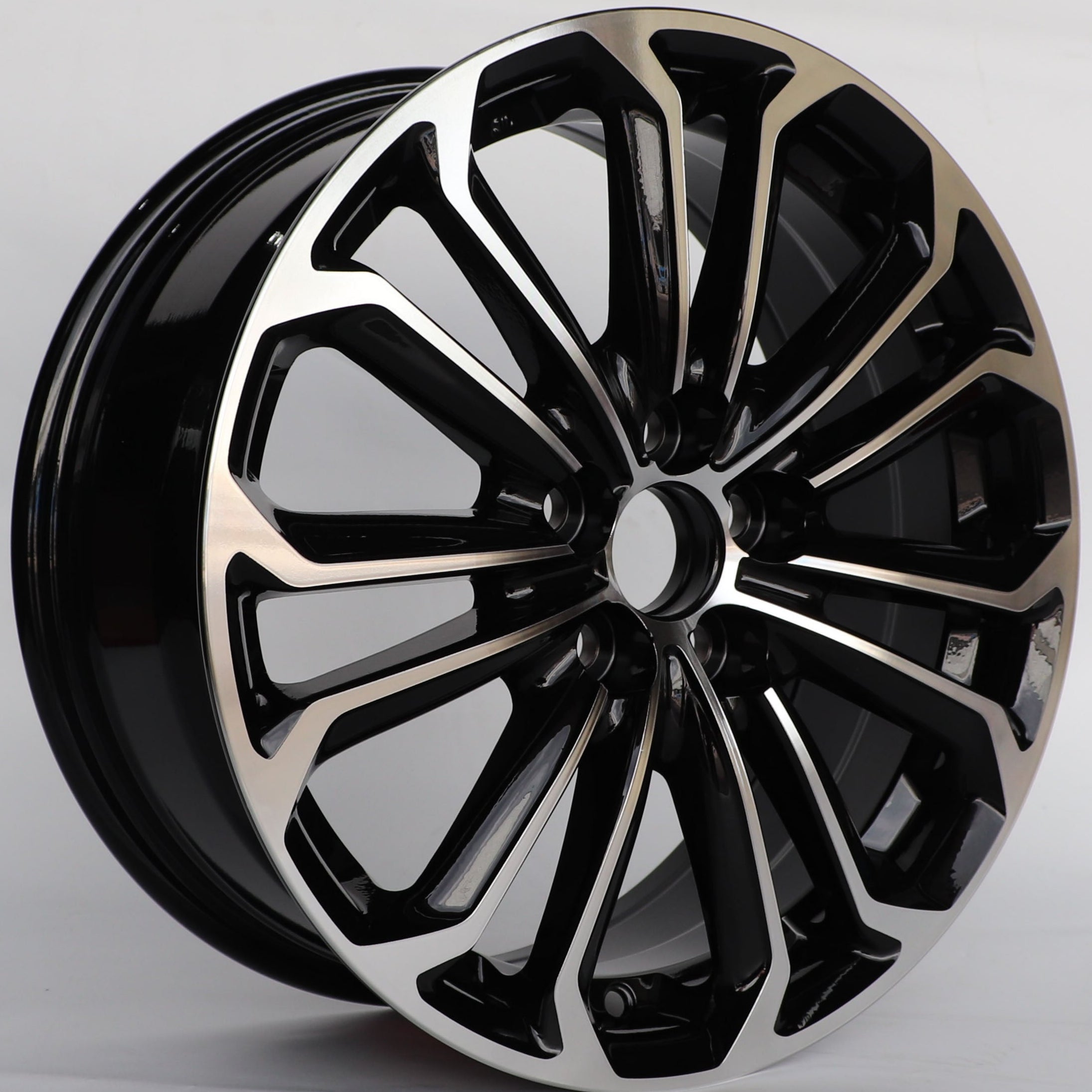 W221 1468 Black Machined Face 17x7.0 ET39 5x100 CB54.1 <<1:1>>