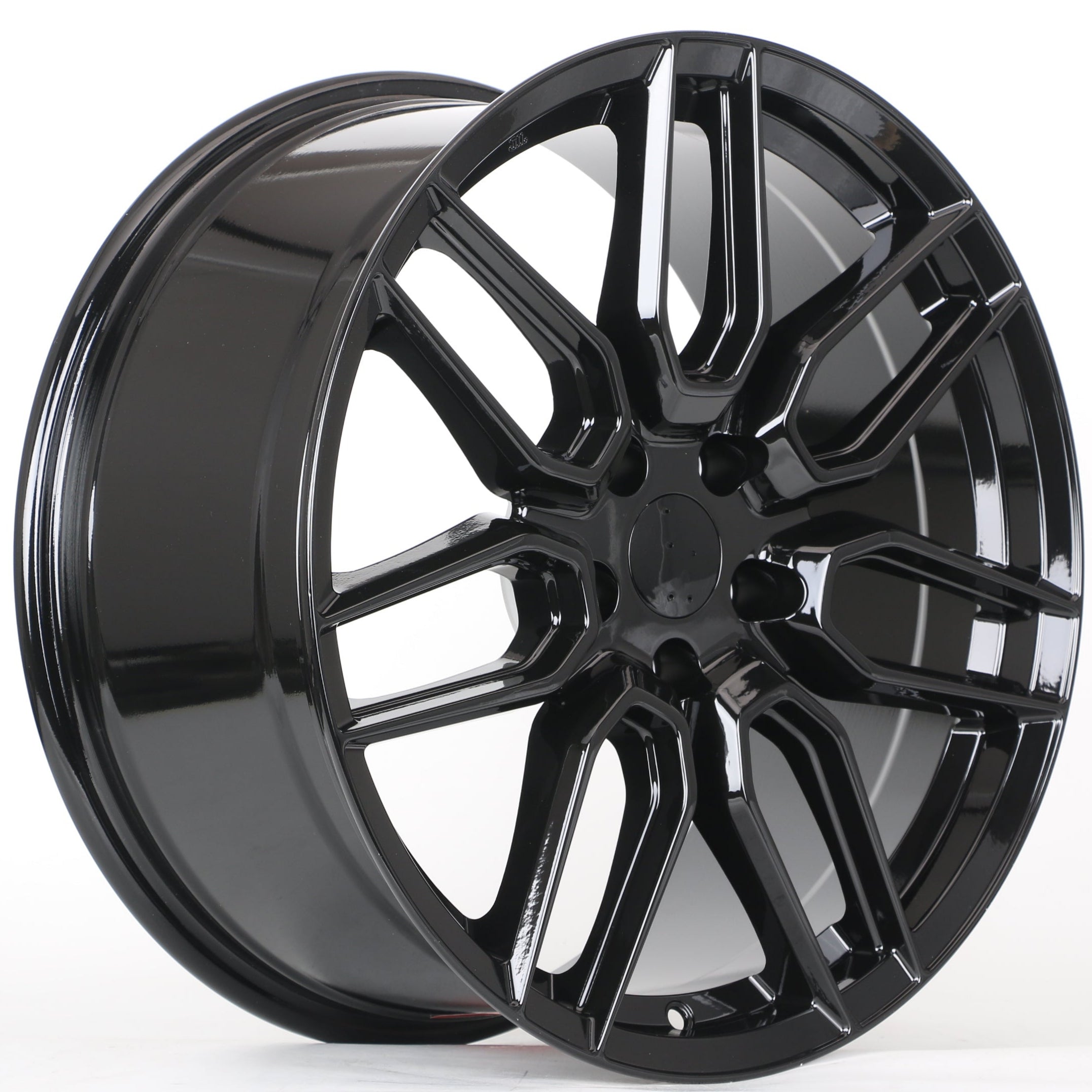 W228 D1902 Gloss Black 19x8.5 ET35 5x114.3 CB73.1