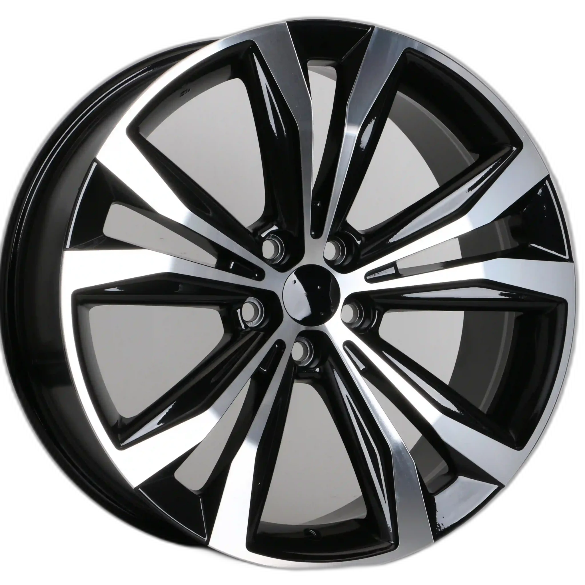 W247 1437 Black Machined Face 20x8.0 ET30 5x114.3 CB60.1