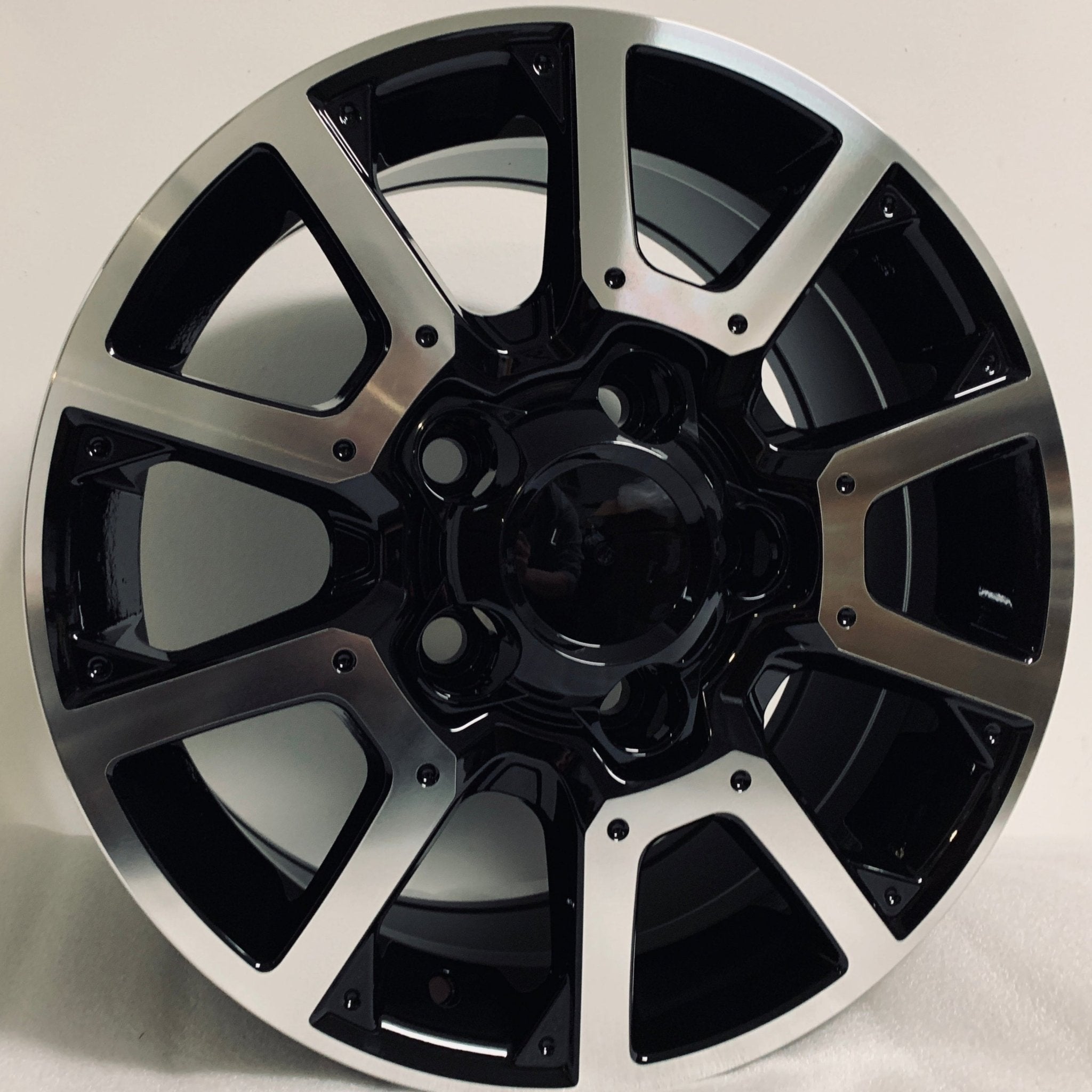 W248 Black Machined Face 18x8.0 ET50 5x150 CB110
