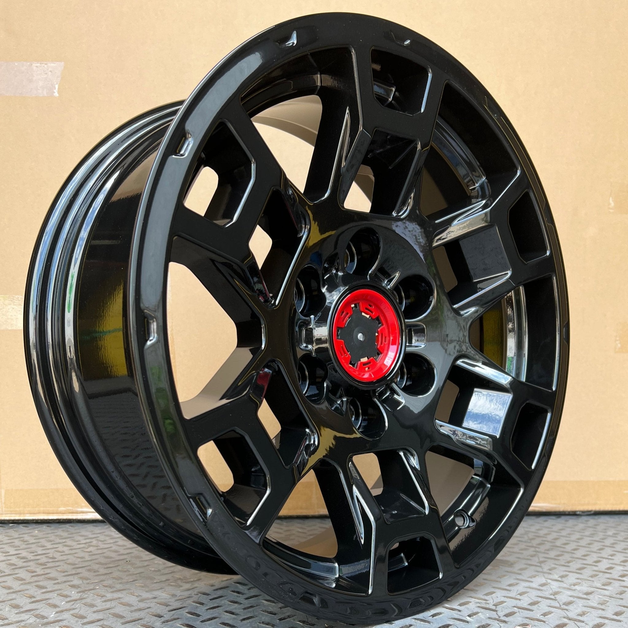W260 D1664 Gloss Black 17*7.0 ET4 6x139.7 CB106.1 C1664-B