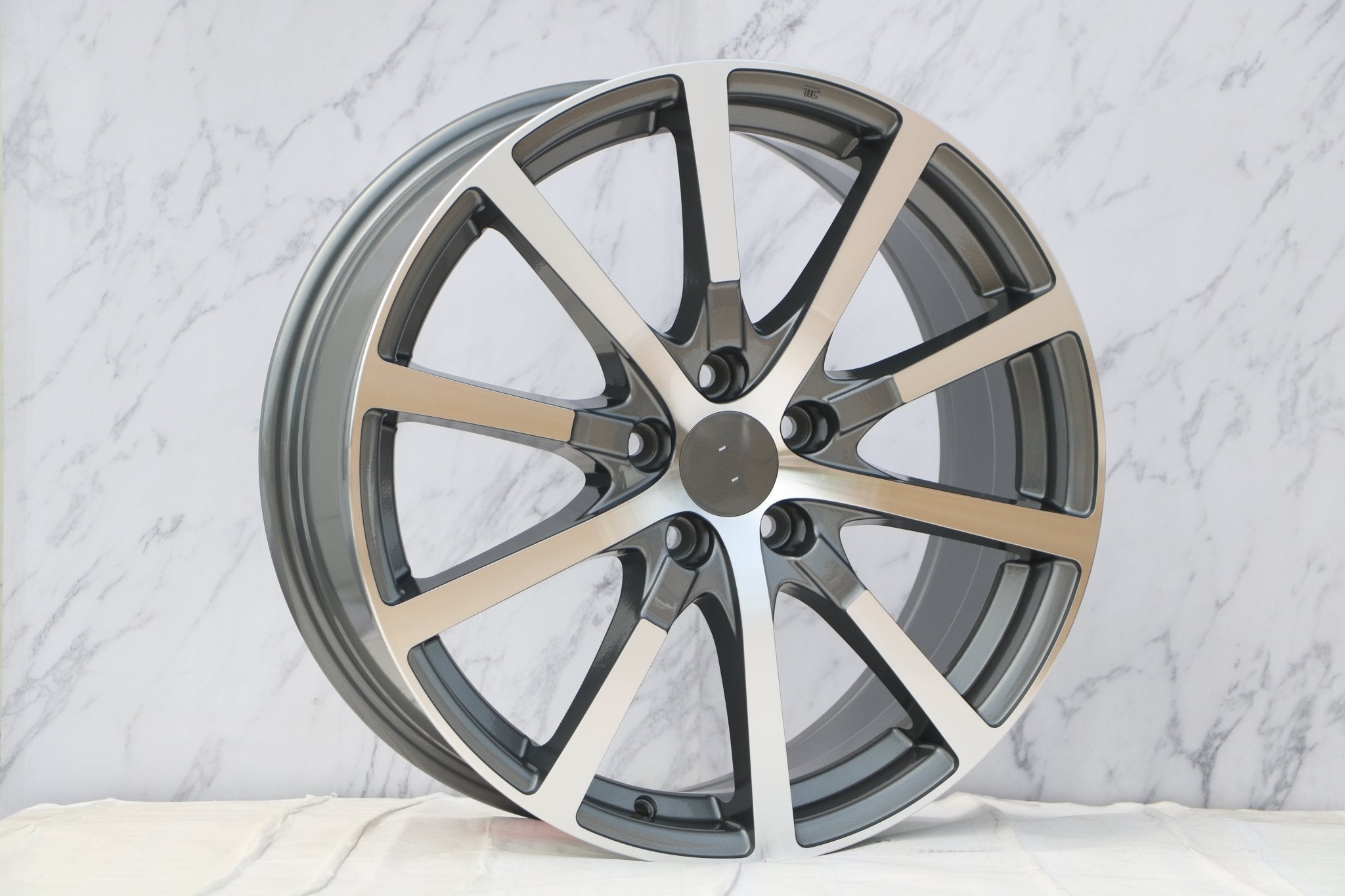 W305 Gunmetal Machined Face 19x8.0 Et 55 CB64.1 5x114.3